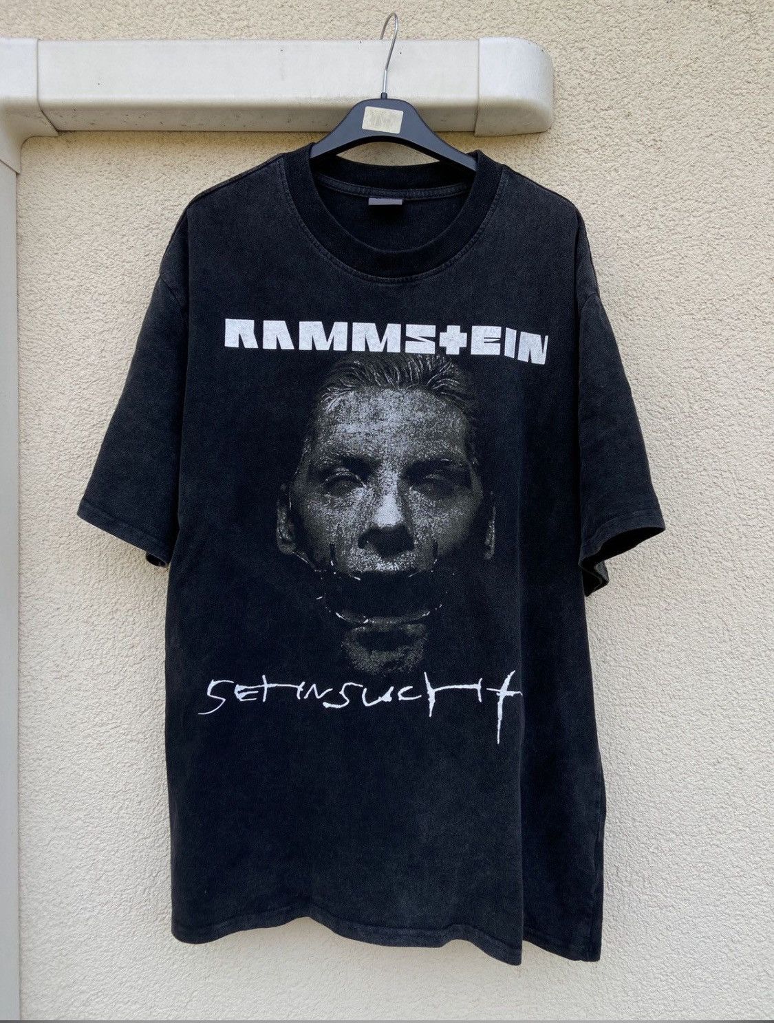 Band Tees Rammstein vintage Band tee washed opium merch y2k tour Size US XL / EU 56 / 4 - 1 Thumbnail