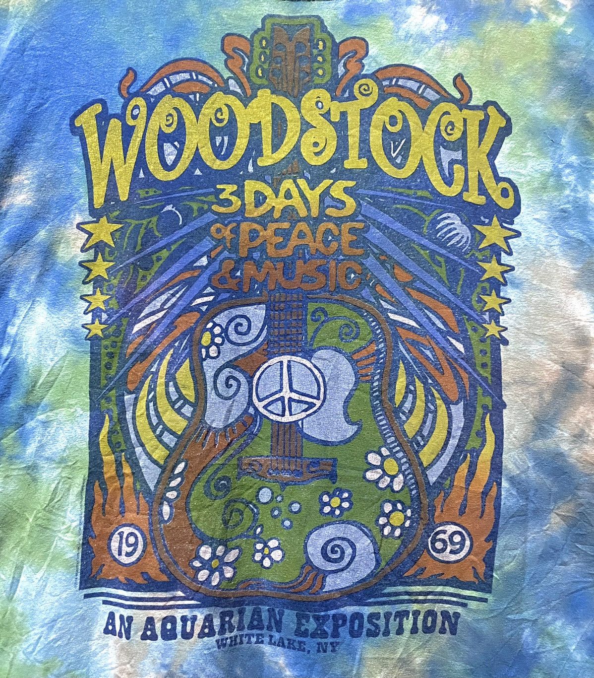 Band Tees × Liquid Blue Tshirt Event WoodStock An Aquarian Exposition 2014 New York Size US XXL / EU 58 / 5 - 3 Thumbnail