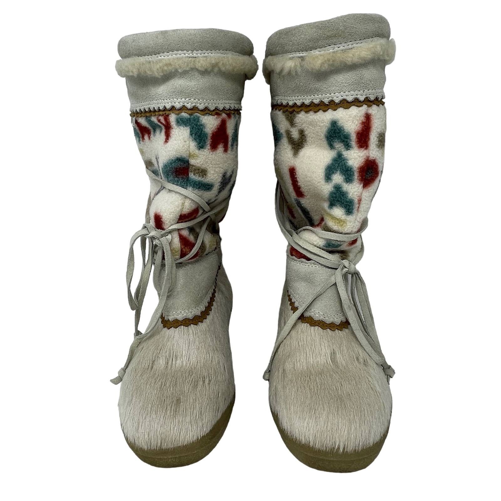 Vintage VINTAGE Technica Goat Fur Ski Boots Made in Italy Sz 38 Size US 8 / IT 38 - 2 Thumbnail