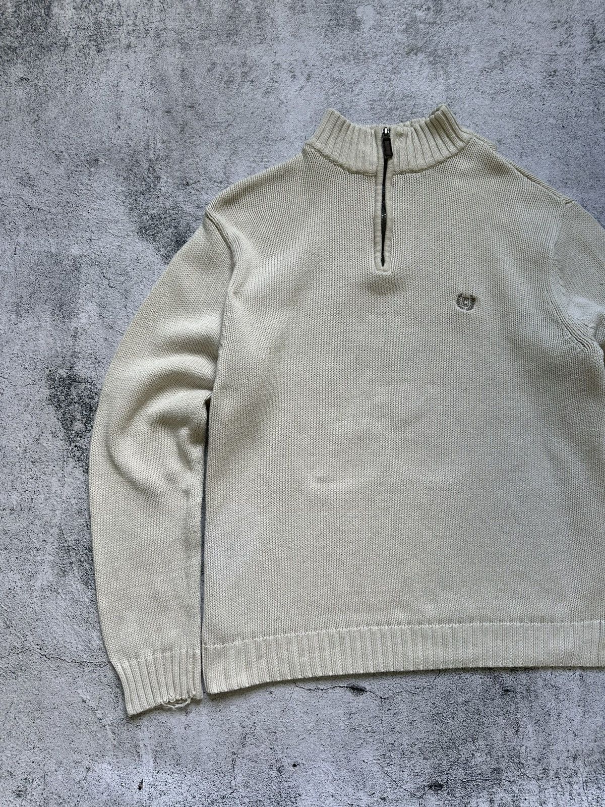 Chaps Ralph Lauren Vintage Polo Ralph Lauren Chaps Half-Zip Knit Sweater Size US L / EU 52-54 / 3 - 2 Thumbnail