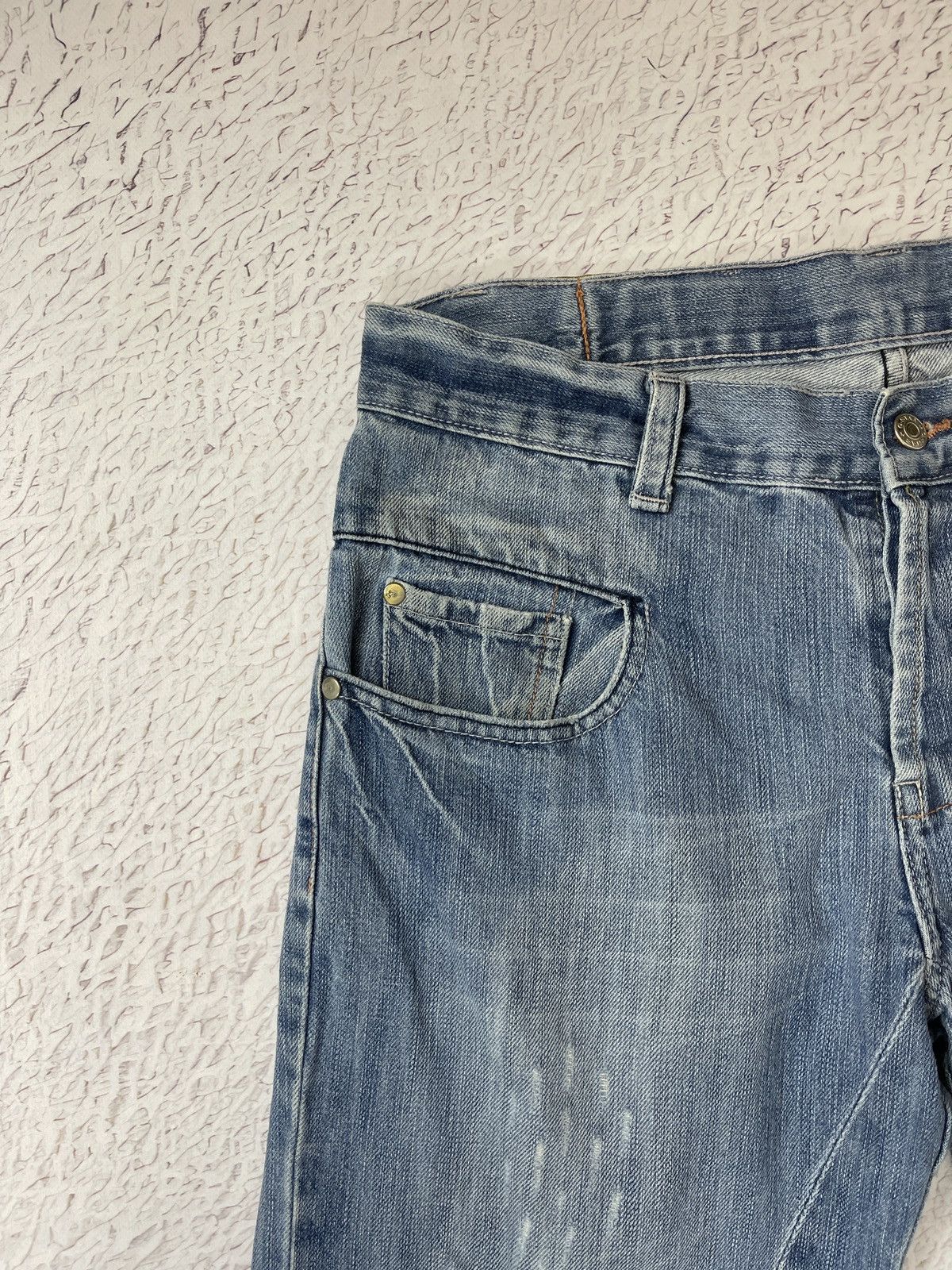 G-Star G-Star Raw vintage Elwood big logo distressed denim jeans Size US 31 - 7 Thumbnail