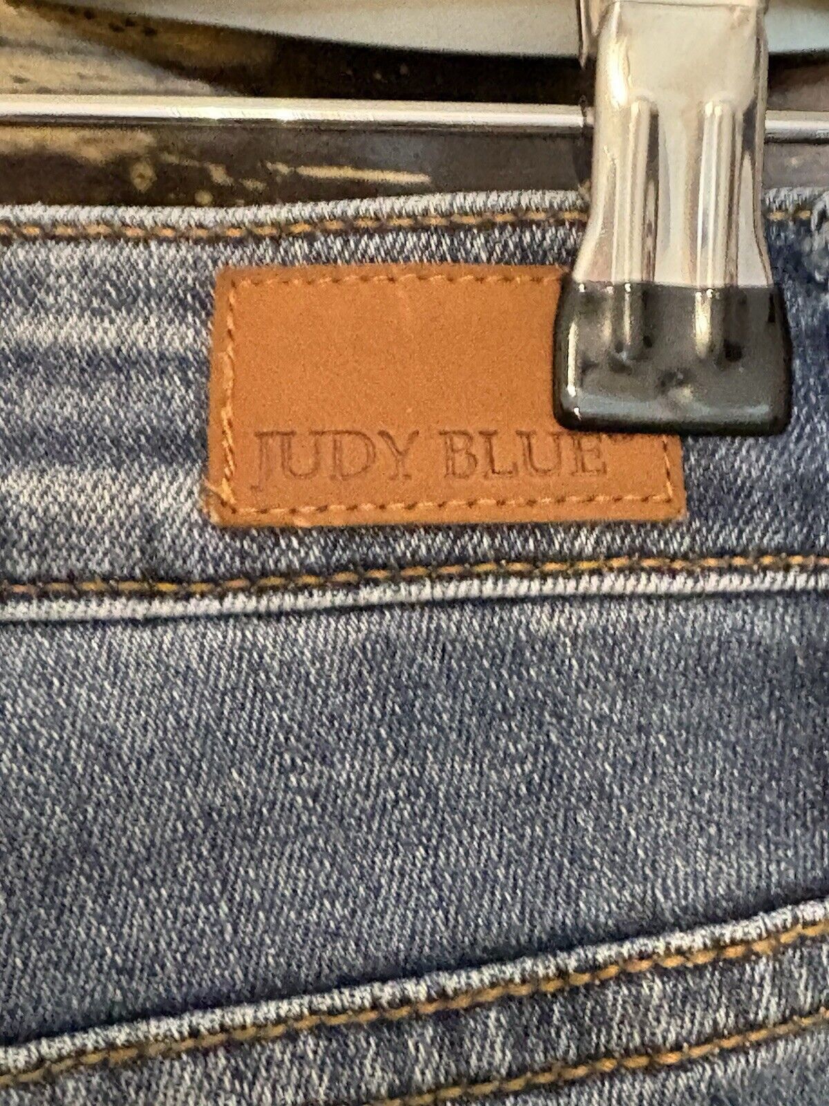 Judy Blue Judy Blue Relaxed Fit Distressed Blue Jeans Size 28" / US 6 / IT 42 - 3 Thumbnail