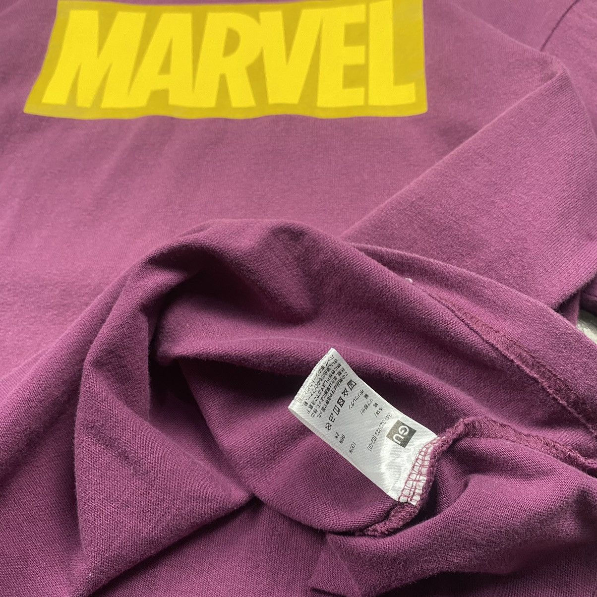 GU × Japanese Brand × Marvel Comics GU Marvel Bogo Boxy Crewneck Tee Size US M / EU 48-50 / 2 - 4 Thumbnail