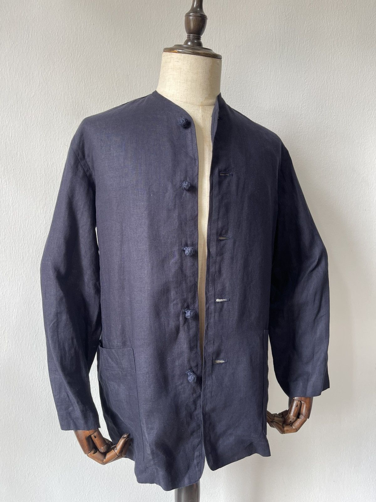 Issey Miyake 80s Issey Miyake Plantation Traditional Chinese Style C2 Size US L / EU 52-54 / 3 - 4 Thumbnail