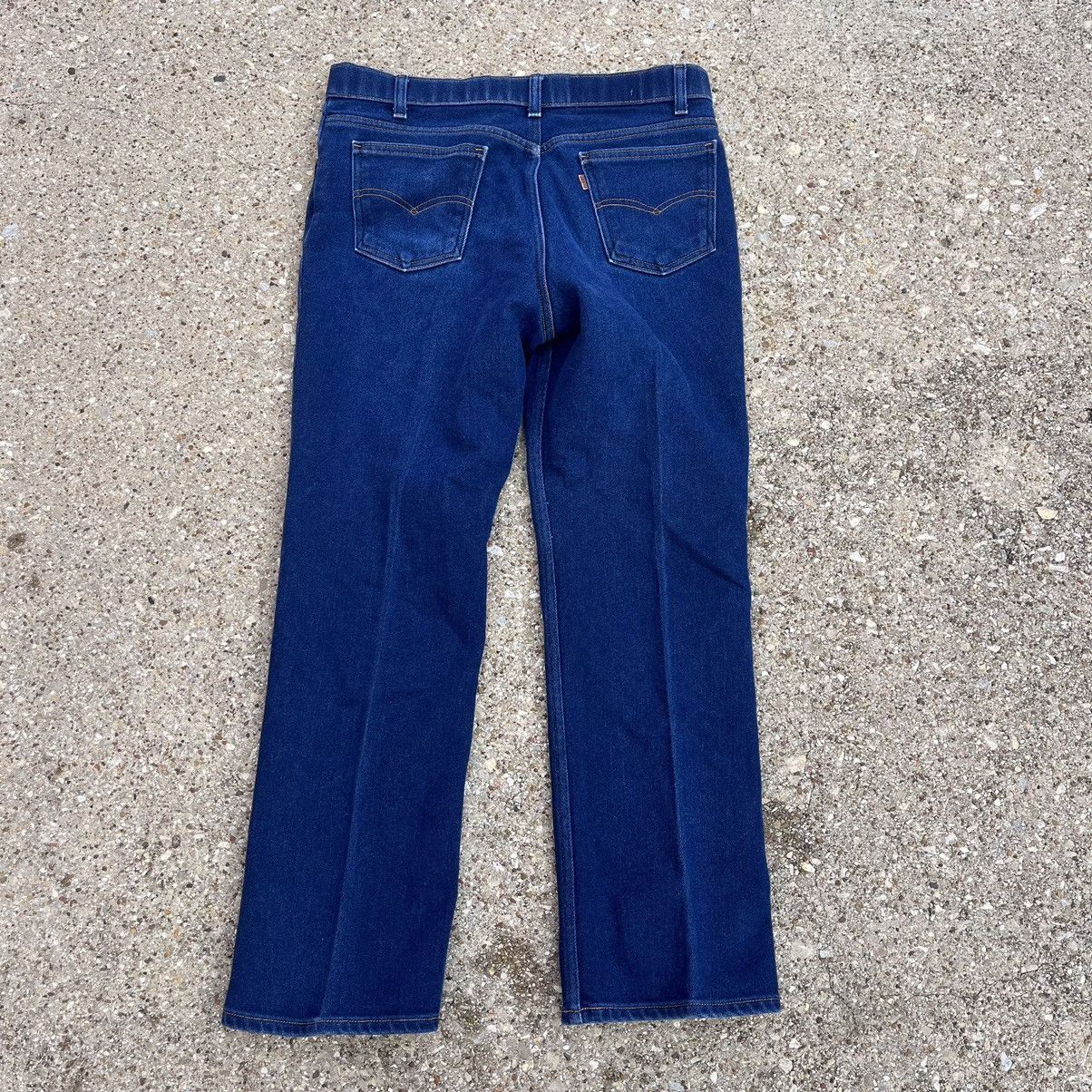 Levi's × Vintage Vintage 80~ Levi’s Brown Tab Jeans Size US 34 / EU 50 - 1 Thumbnail