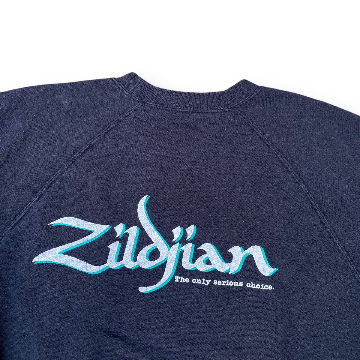 Band Tees × Vintage Vintage 90’s Zildjian Sweatshirt. #E5 Size US M / EU 48-50 / 2 - 3 Thumbnail