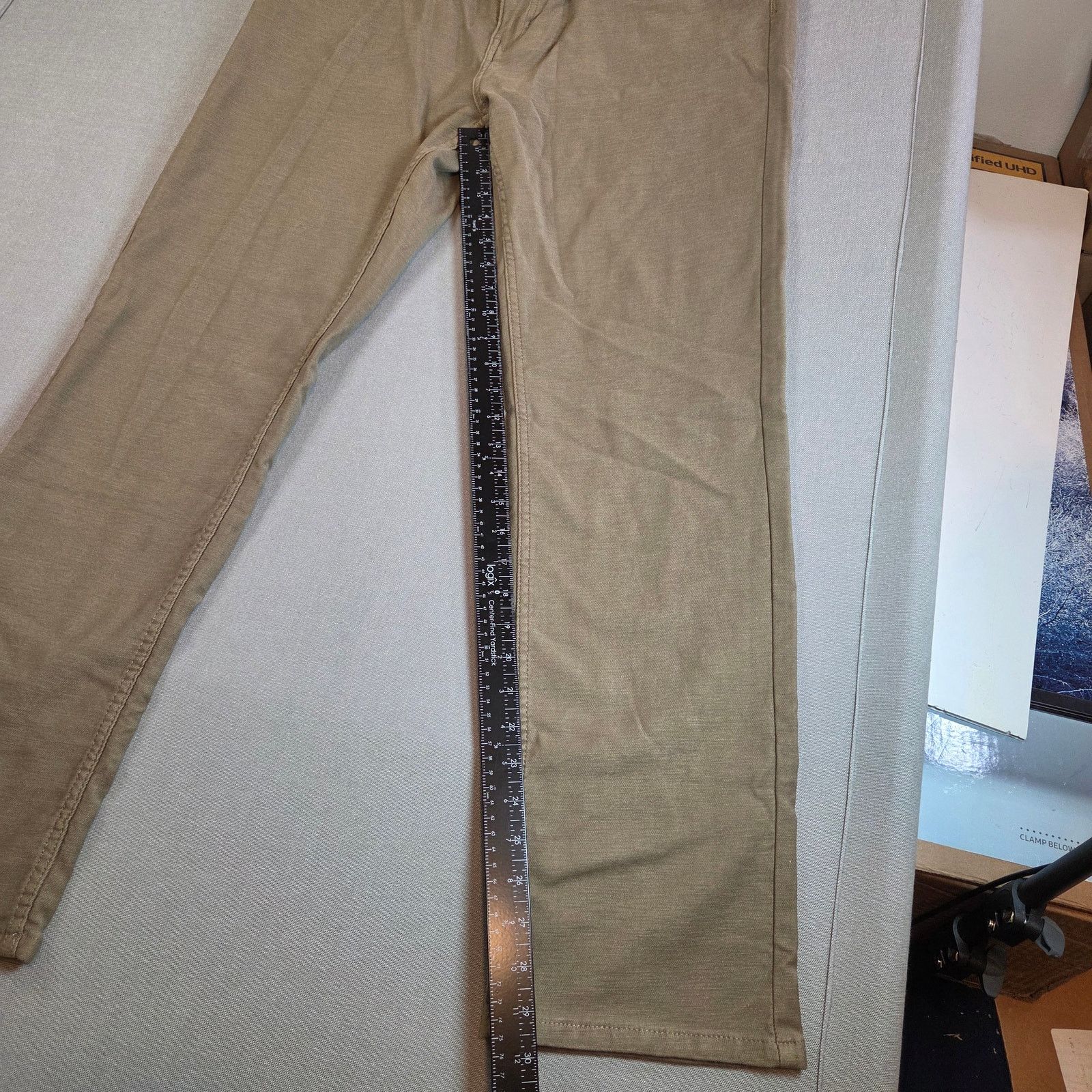 JACHS NY JACHS NY Straight Fit Tan Flex Waist Pants 38x32 NWT Size US 38 / EU 54 - 4 Thumbnail