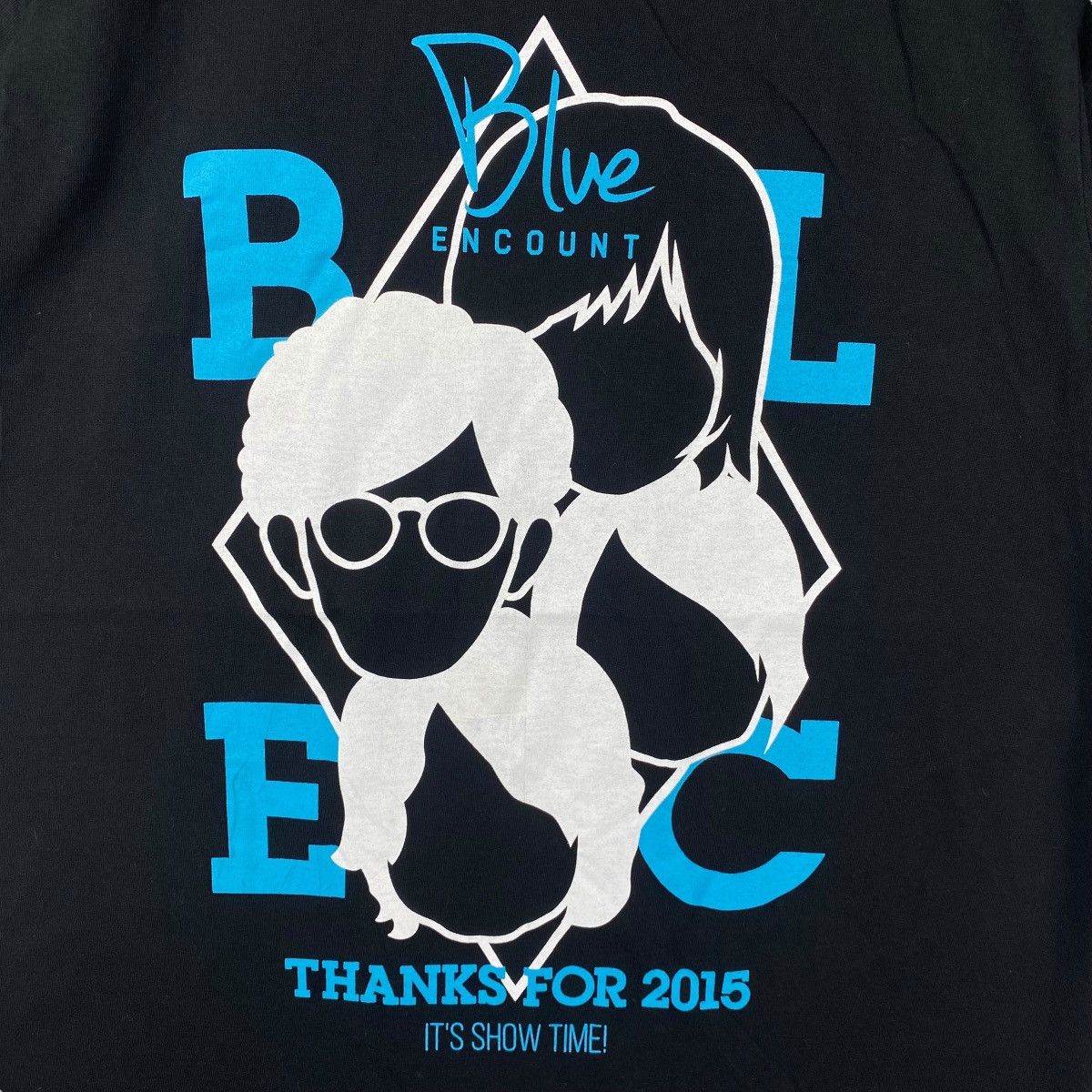 Band Tees Japanese Band BLUE ENCOUNT Thanks For 2015 Tour Tee Shirt Size US M / EU 48-50 / 2 - 2 Thumbnail