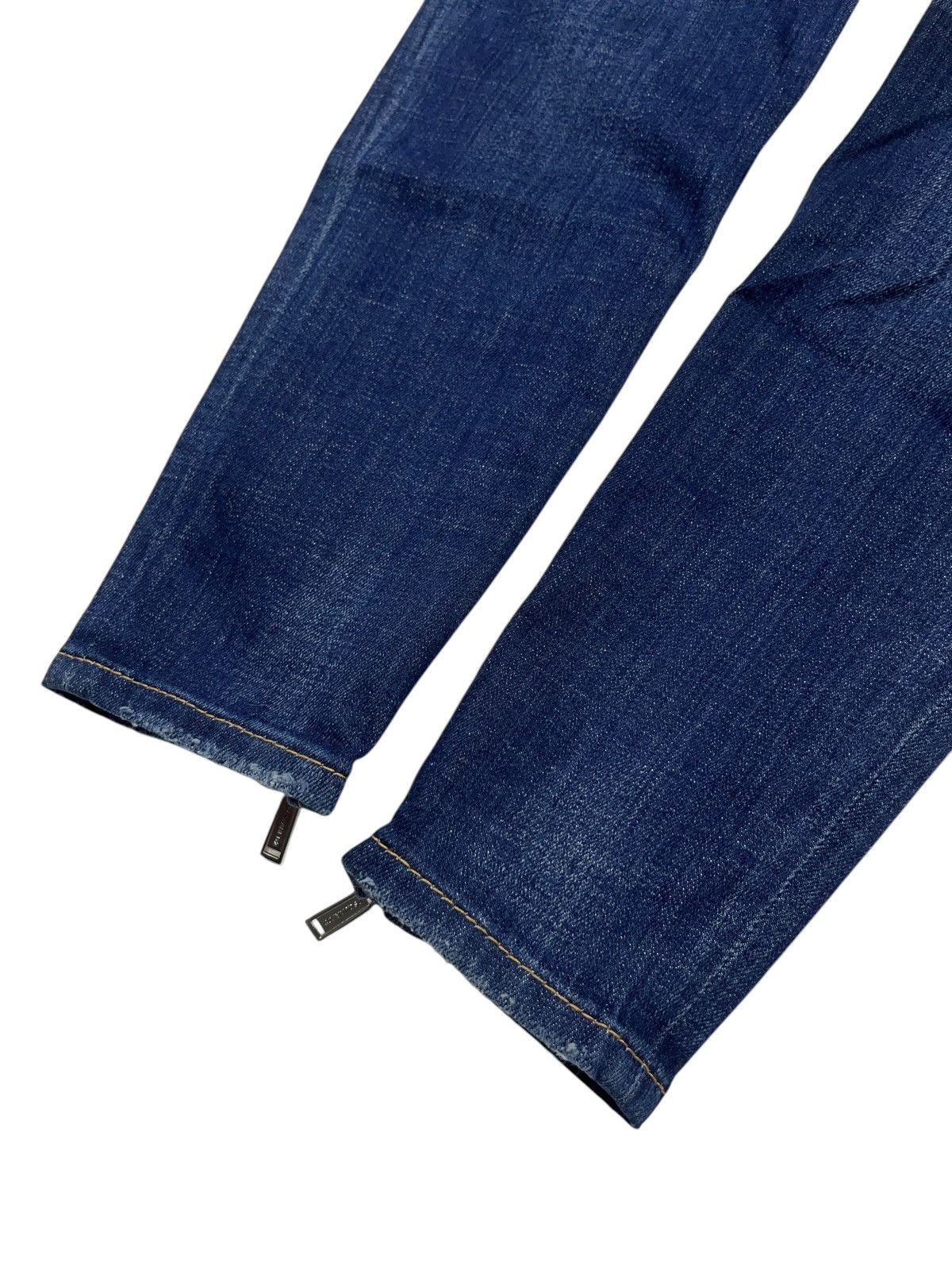 Dsquared2 Dsquared2 Medium Waist Skinny Jeans Distressed Size 27" / US 4 / IT 40 - 15 Thumbnail