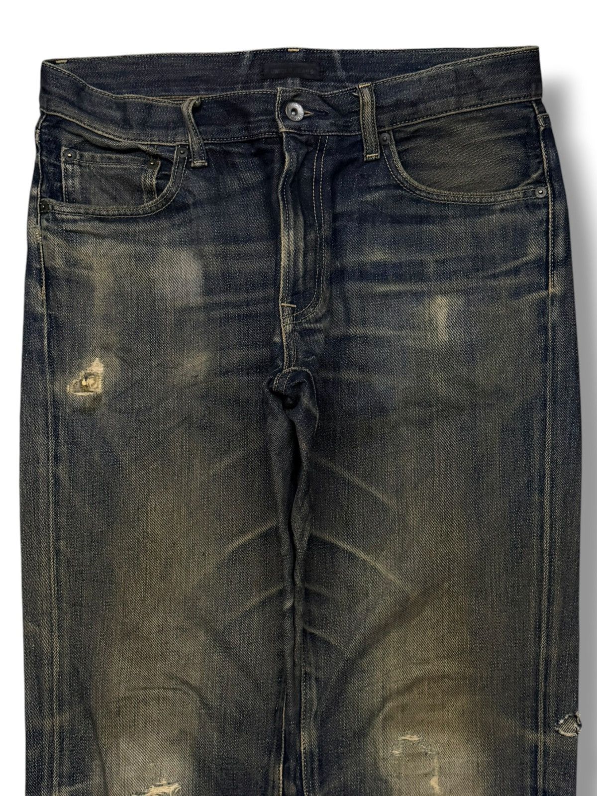 Uniqlo Vintage Uniqlo Japan Denim Jeans | Vintage Faded Wash | W33 Size US 33 - 4 Thumbnail