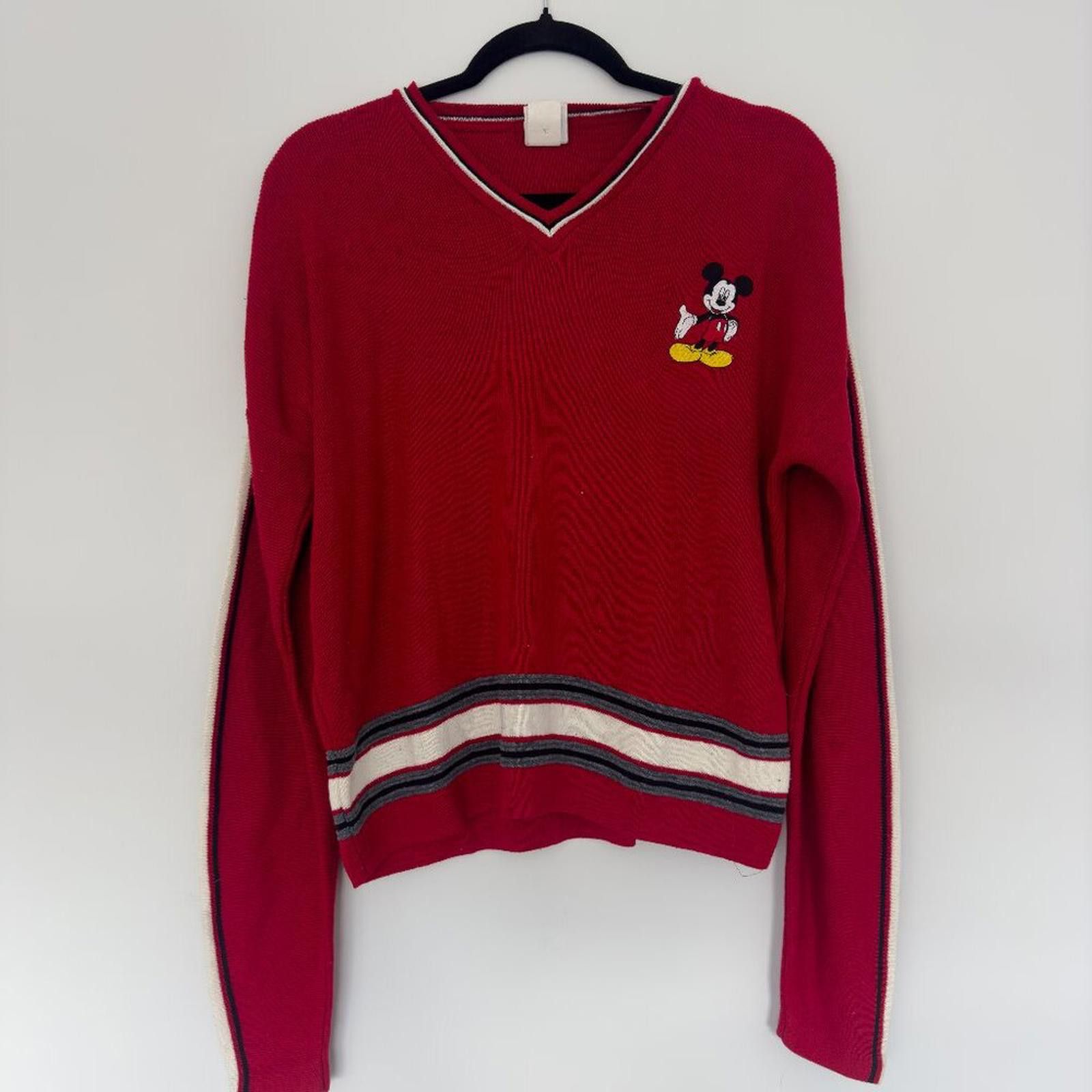 Mickey Unlimited 1998 MICKEY MOUSE VARSITY SWEATER Size US M / EU 48-50 / 2 - 2 Thumbnail