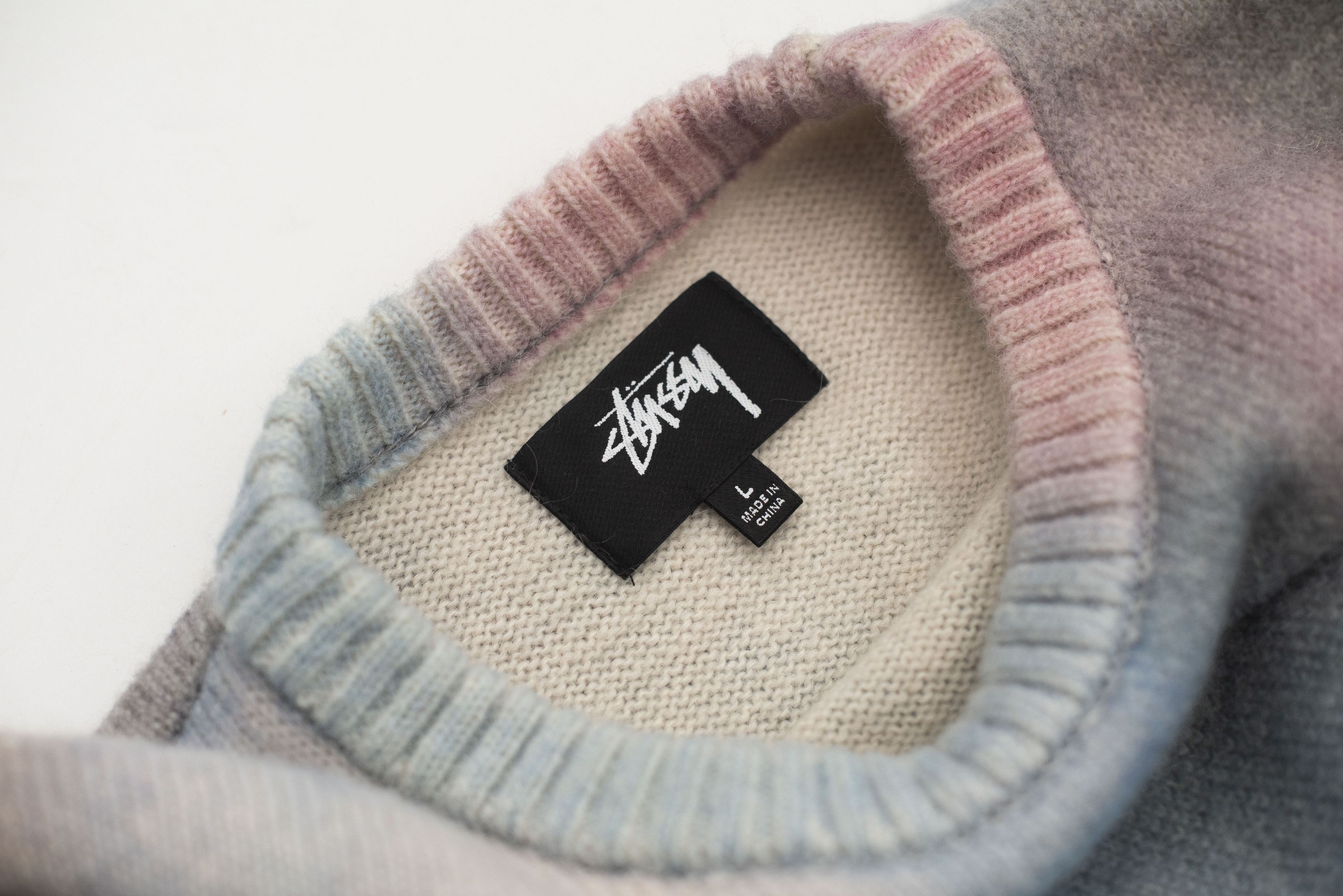 Stussy Stüssy sweater size L multicolor Size US M / EU 48-50 / 2 - 2 Thumbnail