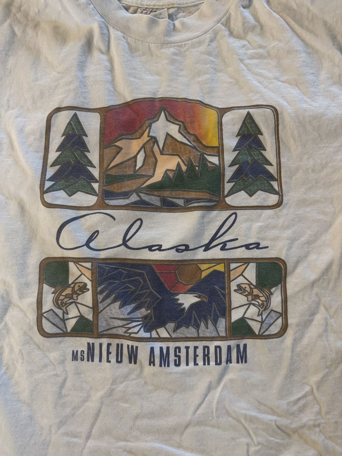 Vintage Vintage Alaska t shirt Size US L / EU 52-54 / 3 - 2 Thumbnail