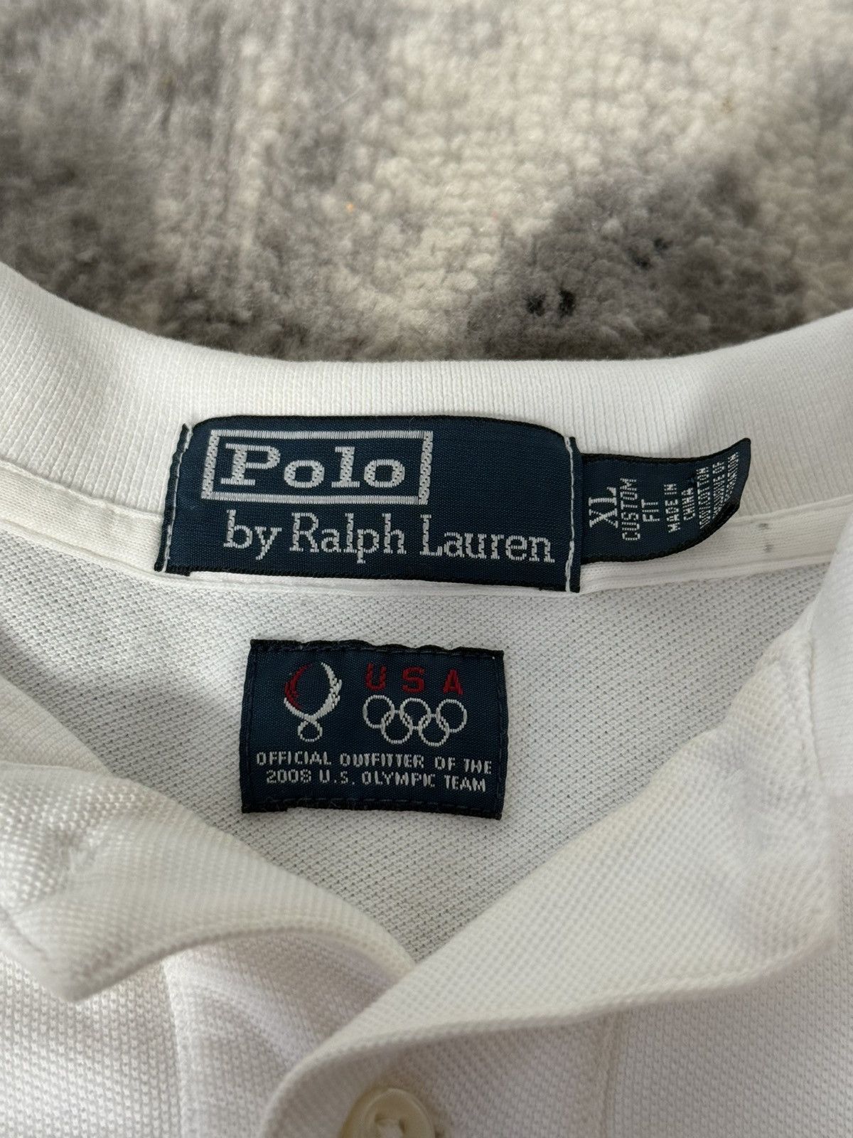 Polo Ralph Lauren Polo Ralph Lauren USA Bejing 2008 Olympics Polo Size US XL / EU 56 / 4 - 8 Thumbnail