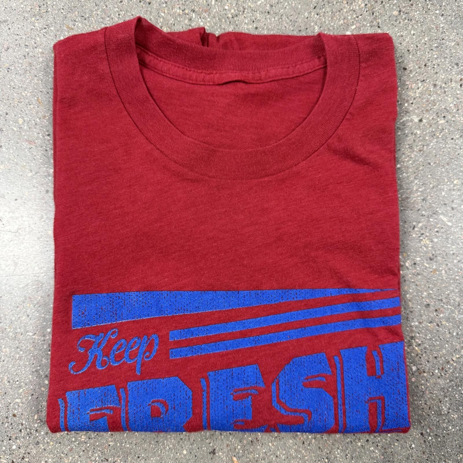 Other Vintage 90s Single Stitch Keep Fresh Stay Rad T-Shirt Rx Size US L / EU 52-54 / 3 - 10 Thumbnail