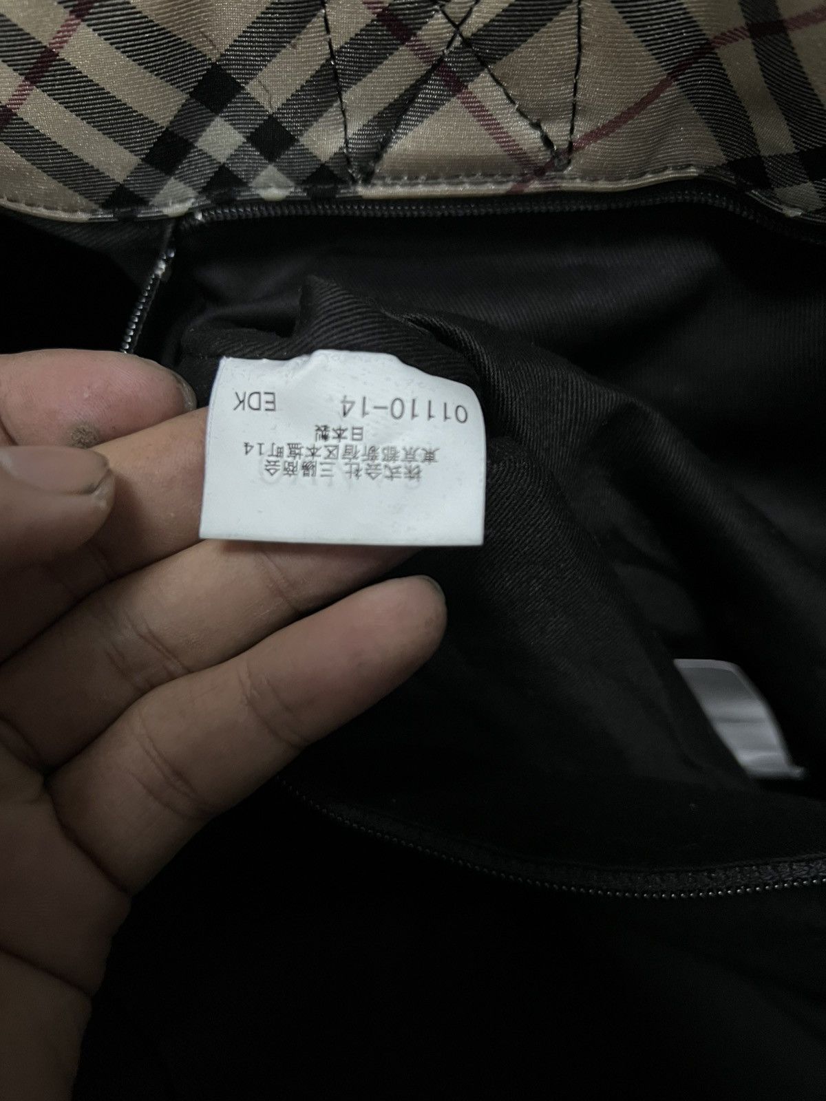 Burberry Vintage Burberry Denim nova Check Size ONE SIZE - 5 Thumbnail