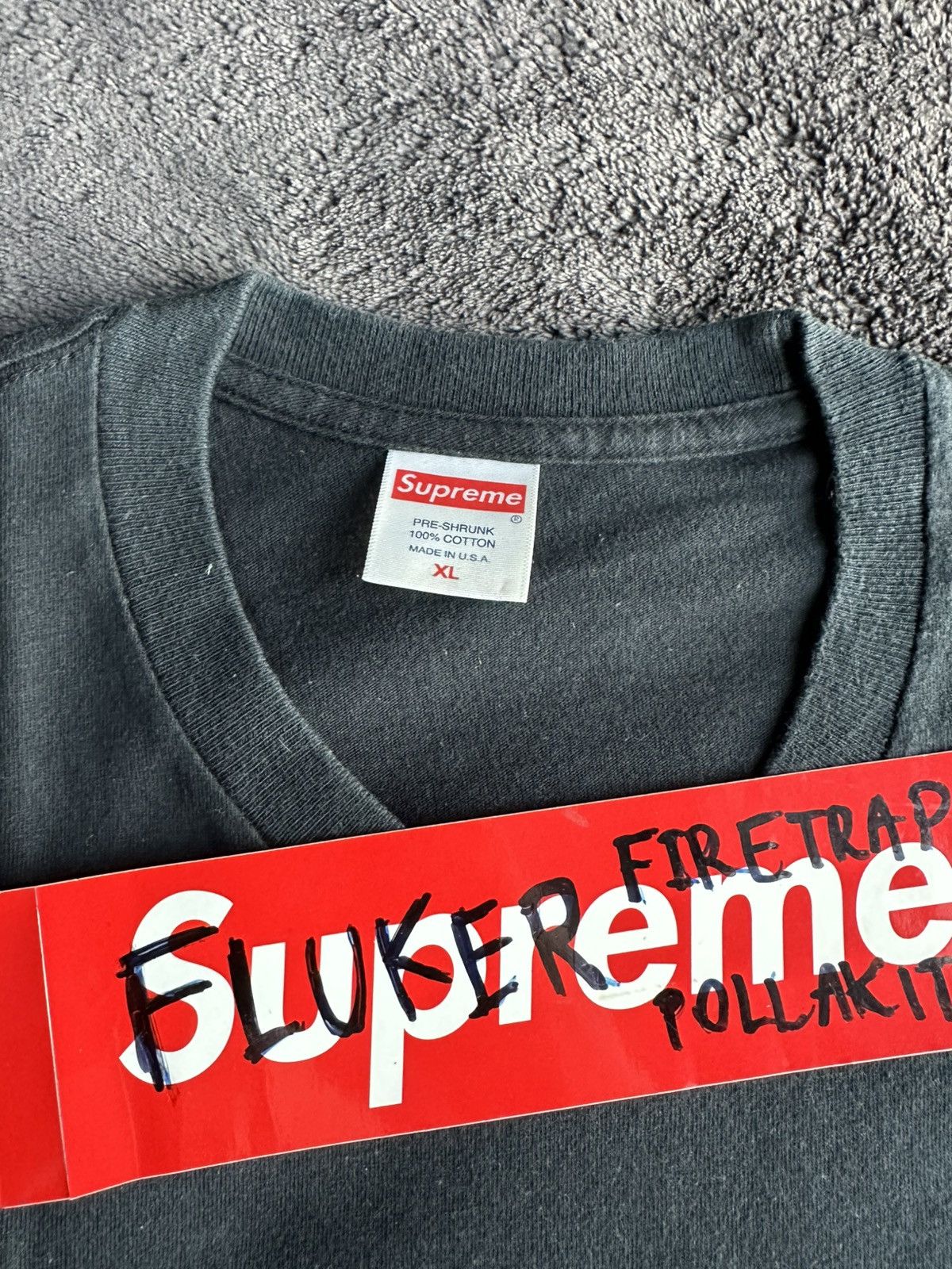 Supreme Supreme Chart Tee Size XL Size US XL / EU 56 / 4 - 5 Thumbnail