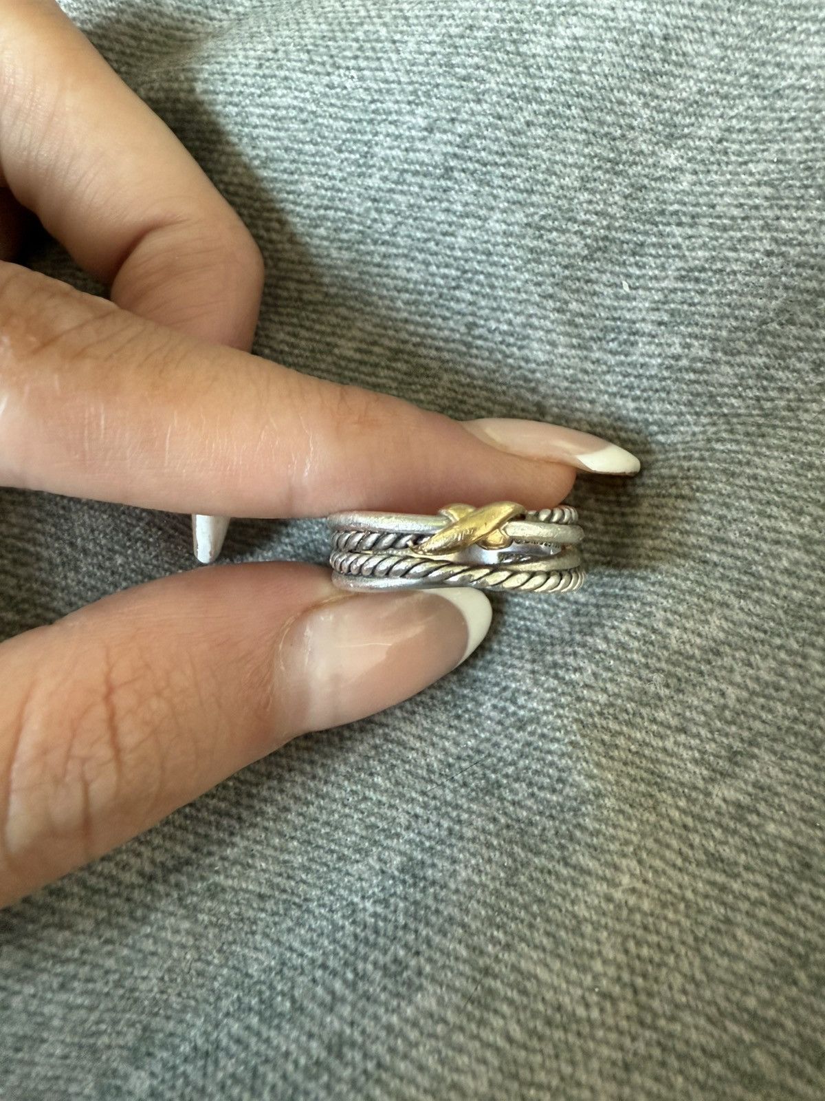 David Yurman David yurman crossover ring. Size ONE SIZE - 3 Thumbnail