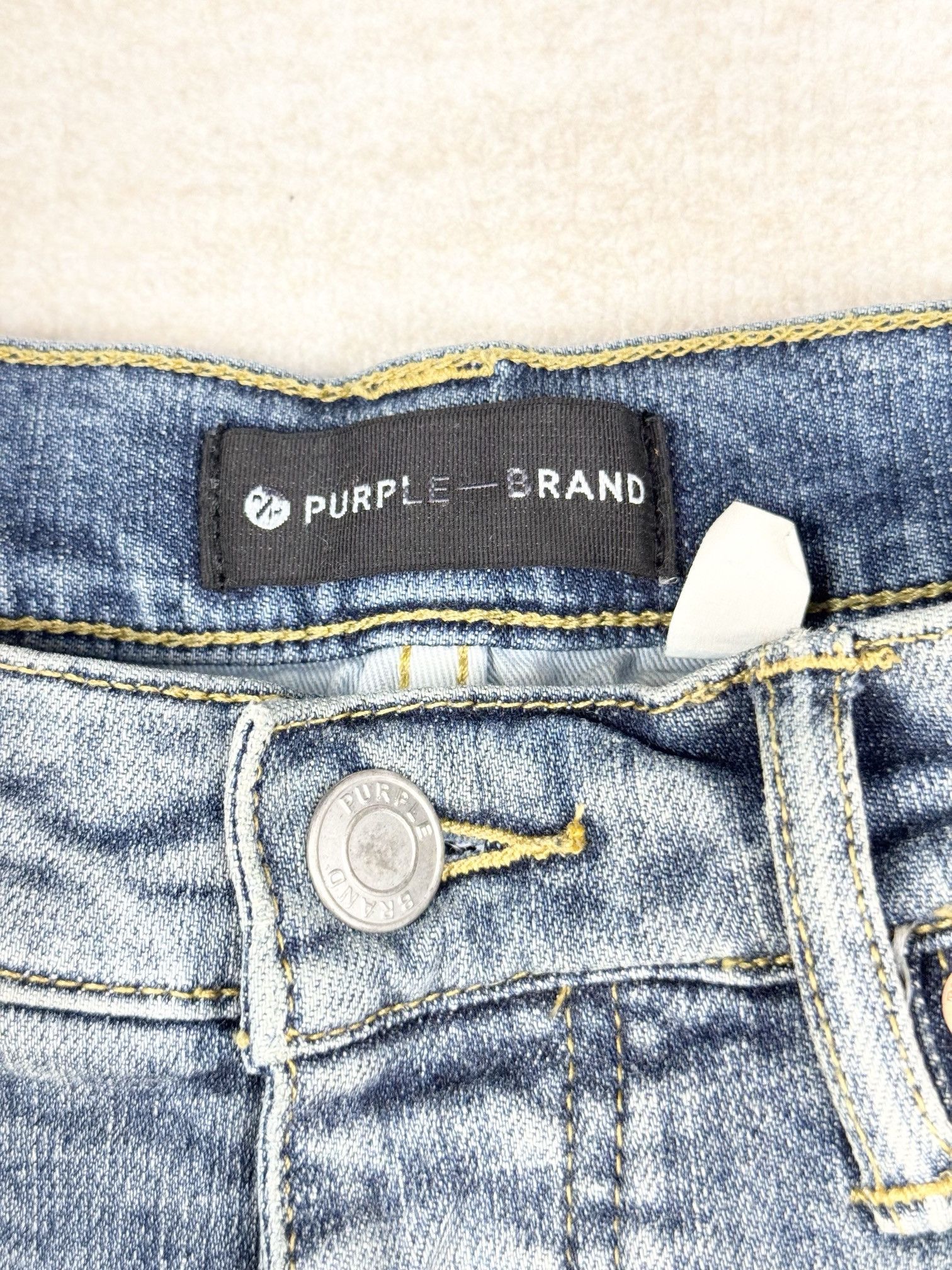 Purple Brand distressed jean 32 Size US 32 / EU 48 - 8 Thumbnail