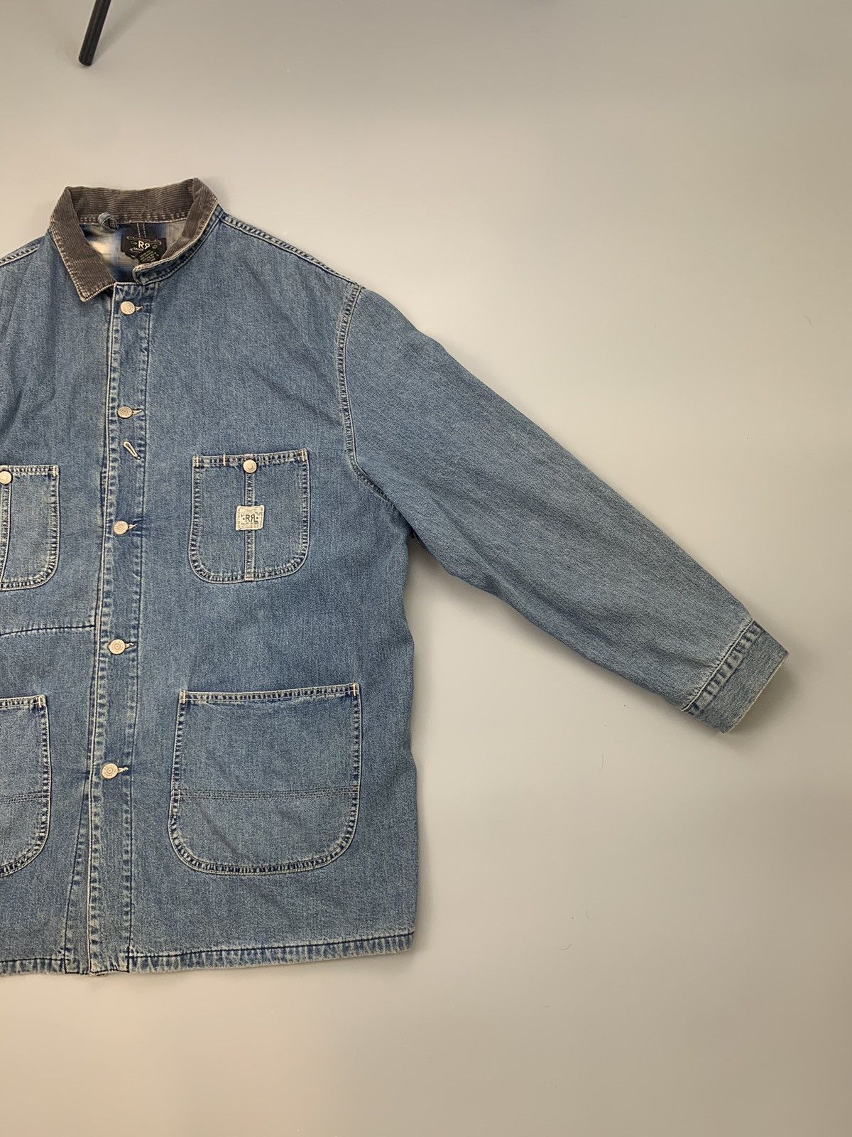 RRL Ralph Lauren × Vintage Archive Fall Of '93 RRL Ralph Lauren Chore Jackets Double RL Size US XL / EU 56 / 4 - 10 Thumbnail