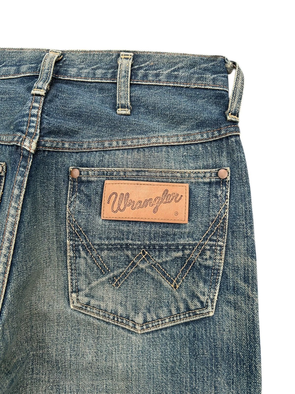 Kapital Vintage Wrangler Blue Bell Selvedge Distressed Denim Jeans Size US 29 - 10 Thumbnail