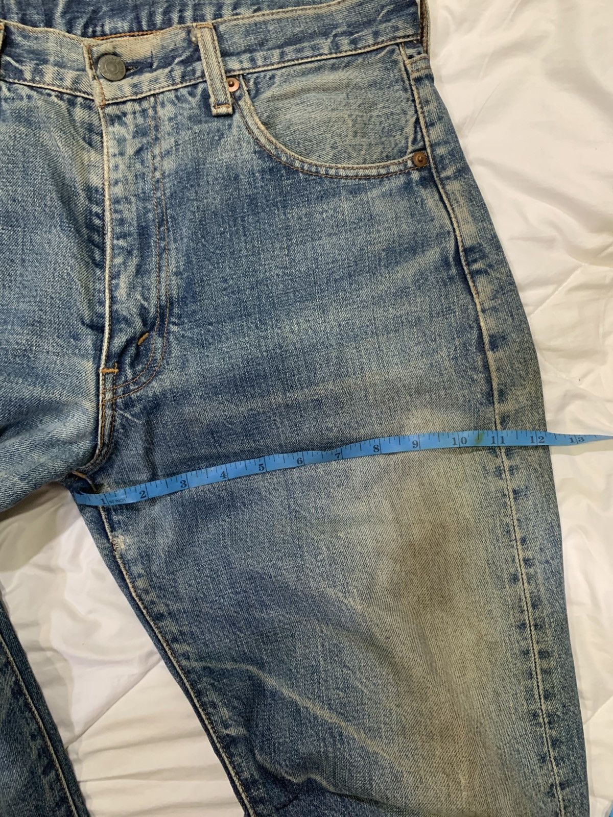 Levi's Vintage Clothing Levis 502 xx Big E Selvedge Japan Size US 31 - 4 Thumbnail