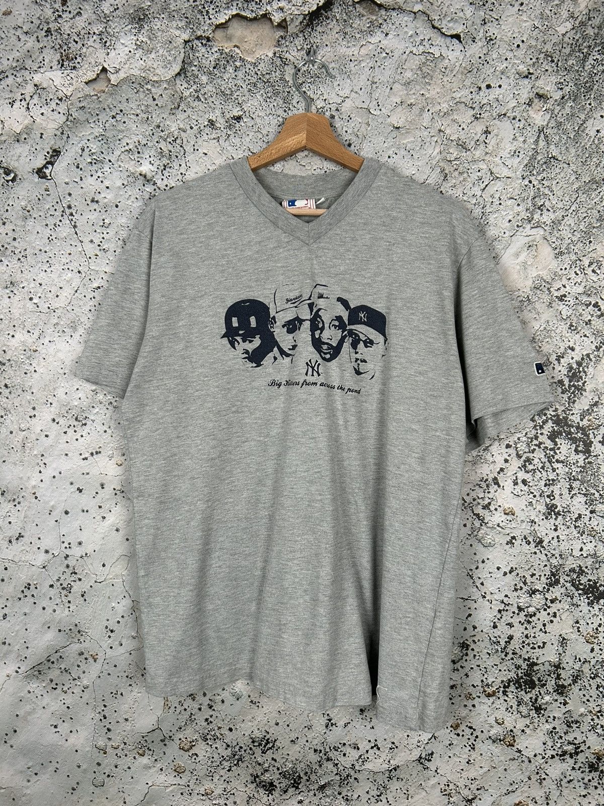 New York Yankees Vintage MLB Rap Tees New York Yankees Baseball Streetwear Size US L / EU 52-54 / 3 - 1 Thumbnail