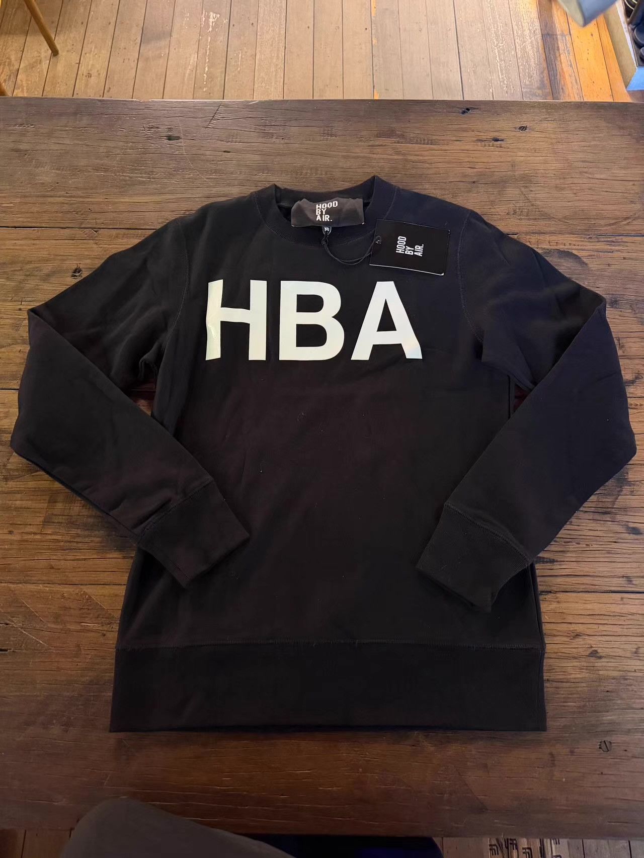 Hood By Air HBA HOOD BY AIR 15FW Black REHAB Crewneck Sweatshirt Q25 Size US XS / EU 42 / 0 - 1 Thumbnail