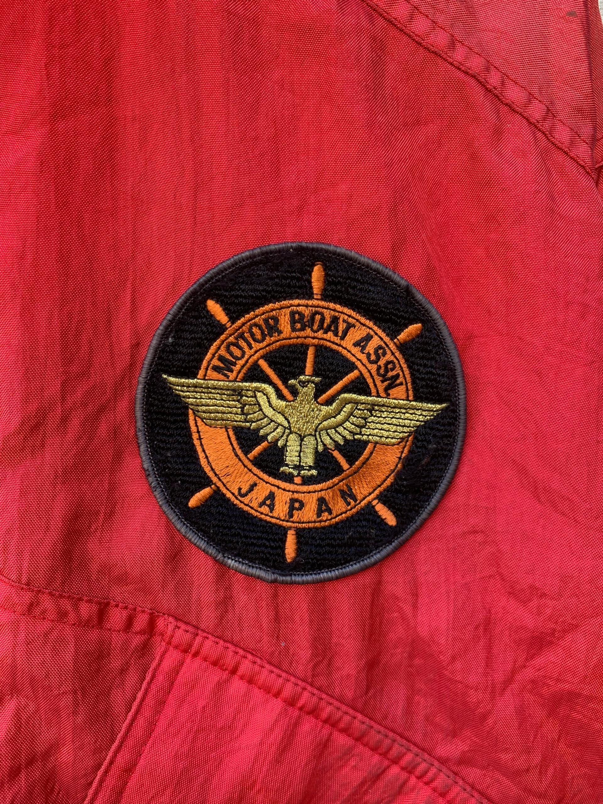 Designer × Japanese Brand × Vintage Vintage Damid Hicks Motor Boat Assn Japan Nylon Jacket Size US L / EU 52-54 / 3 - 9 Thumbnail