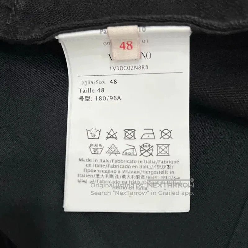 Valentino Valentino Black Men's Casual Jacket . Size US M / EU 48-50 / 2 - 6 Thumbnail