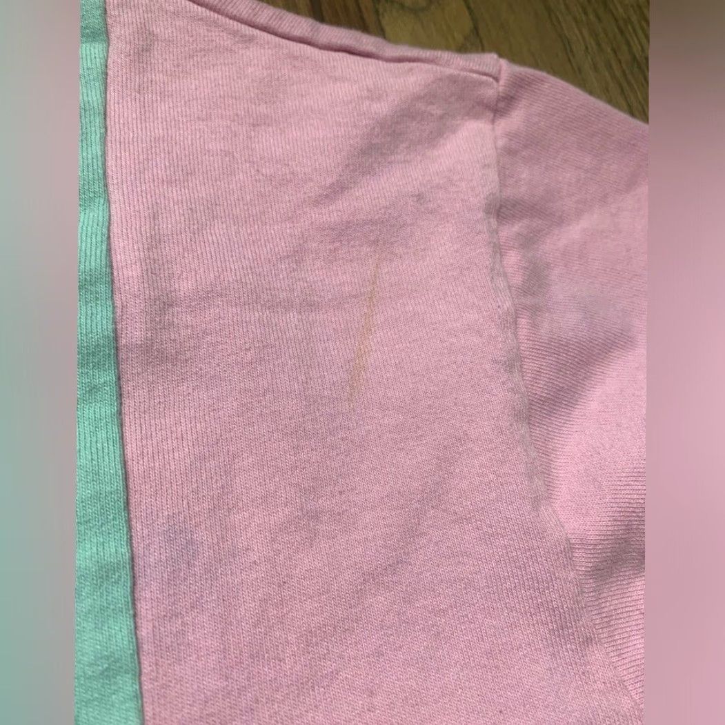 Teddy Fresh Teddy Fresh Pink Colorblock T-Shirt L Women Regular Size Large Tee Shirt Size L / US 10 / IT 46 - 3 Thumbnail