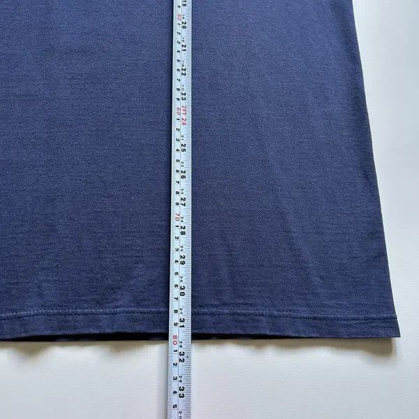 Vintage Vintage 90s Faded Blue Blank Pocket T Shirt Large USA Made Size US L / EU 52-54 / 3 - 5 Thumbnail