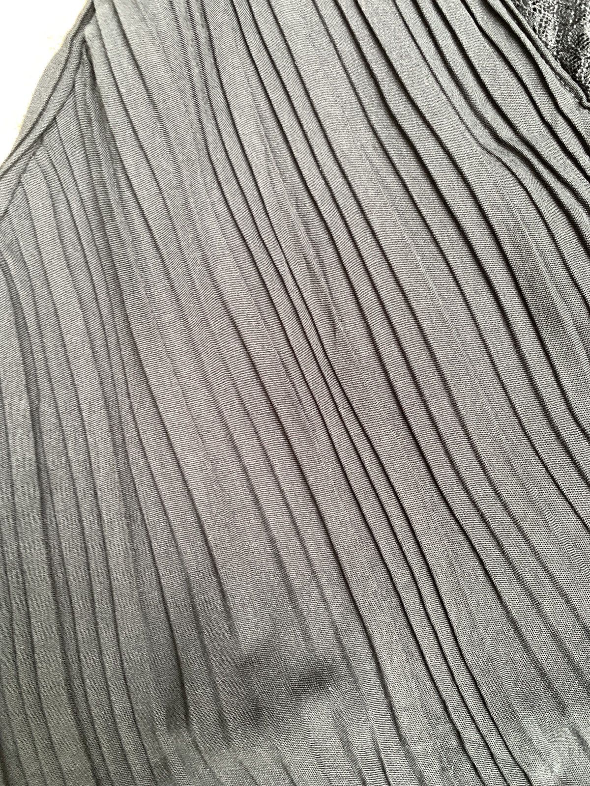 Other Unknown Black Loosy Trim Pleats Tanktop Size S / US 4 / IT 40 - 6 Thumbnail