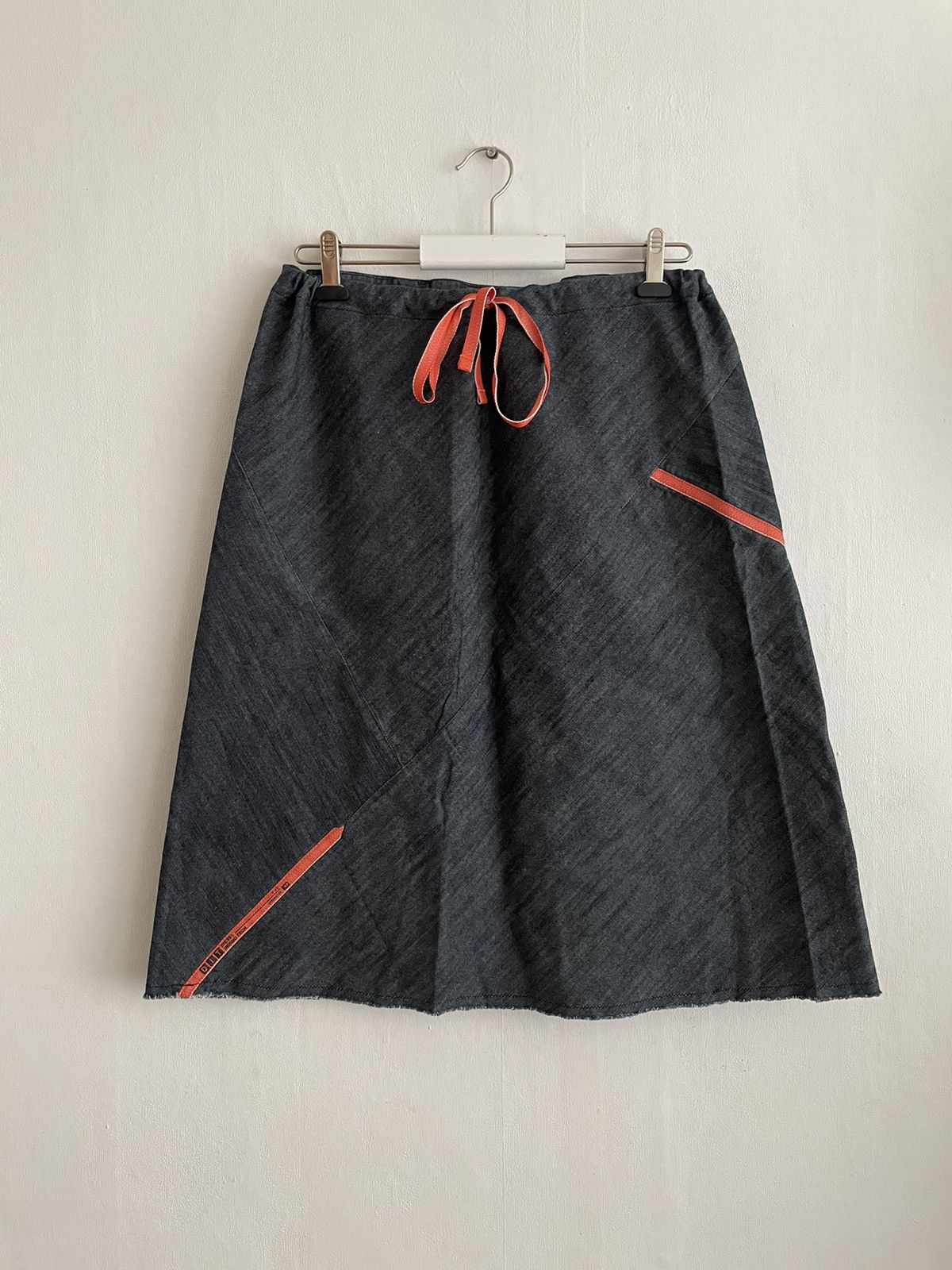Diesel × Vintage Diesel Indigo Vintage Avant Garde Skirt Size 30" / US 8 / IT 44 - 1 Thumbnail