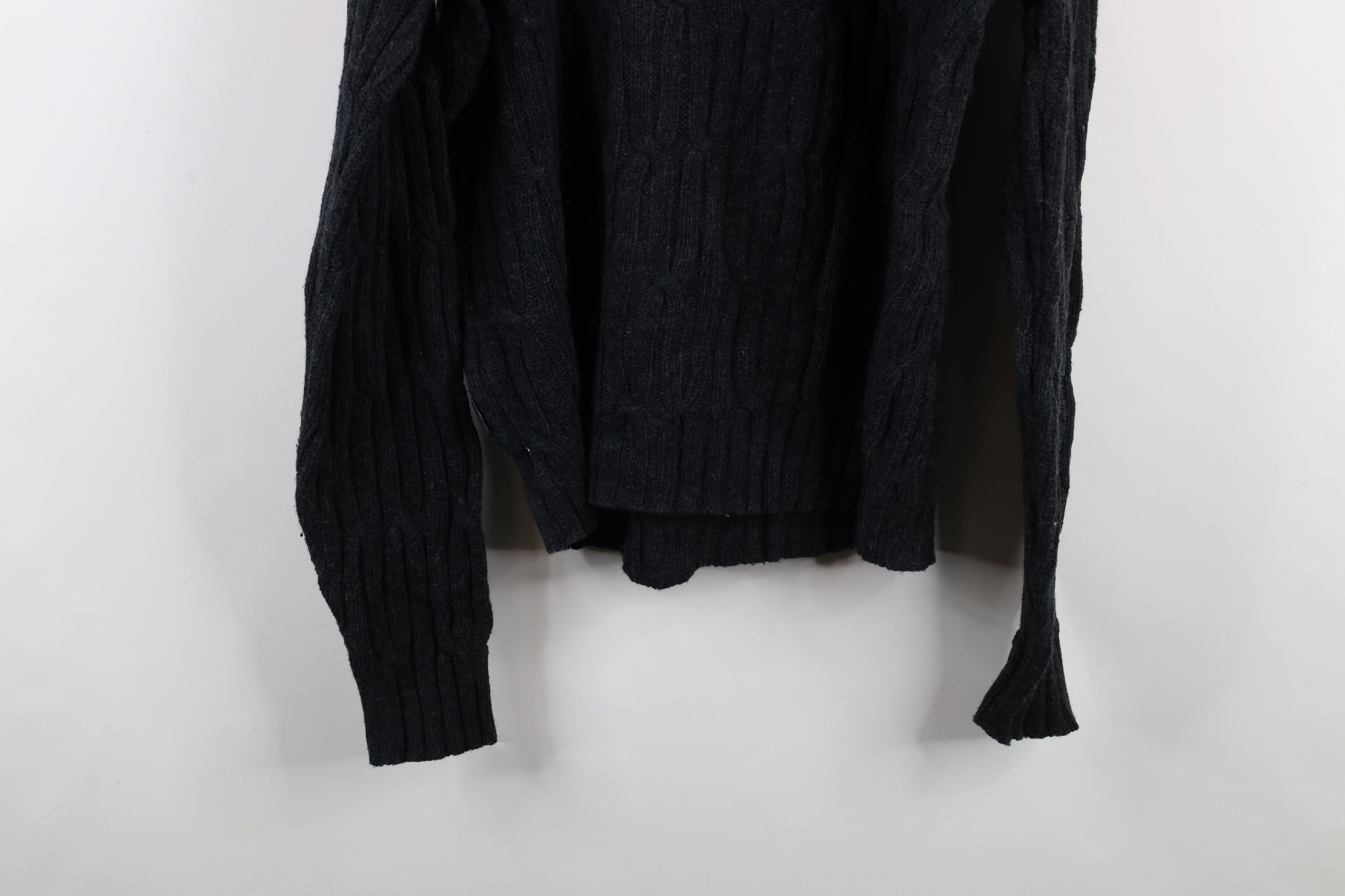 Nautica × Vintage Vintage 90s Nautica Chunky Fisherman Cable Knit Sweater Size US L / EU 52-54 / 3 - 7 Thumbnail