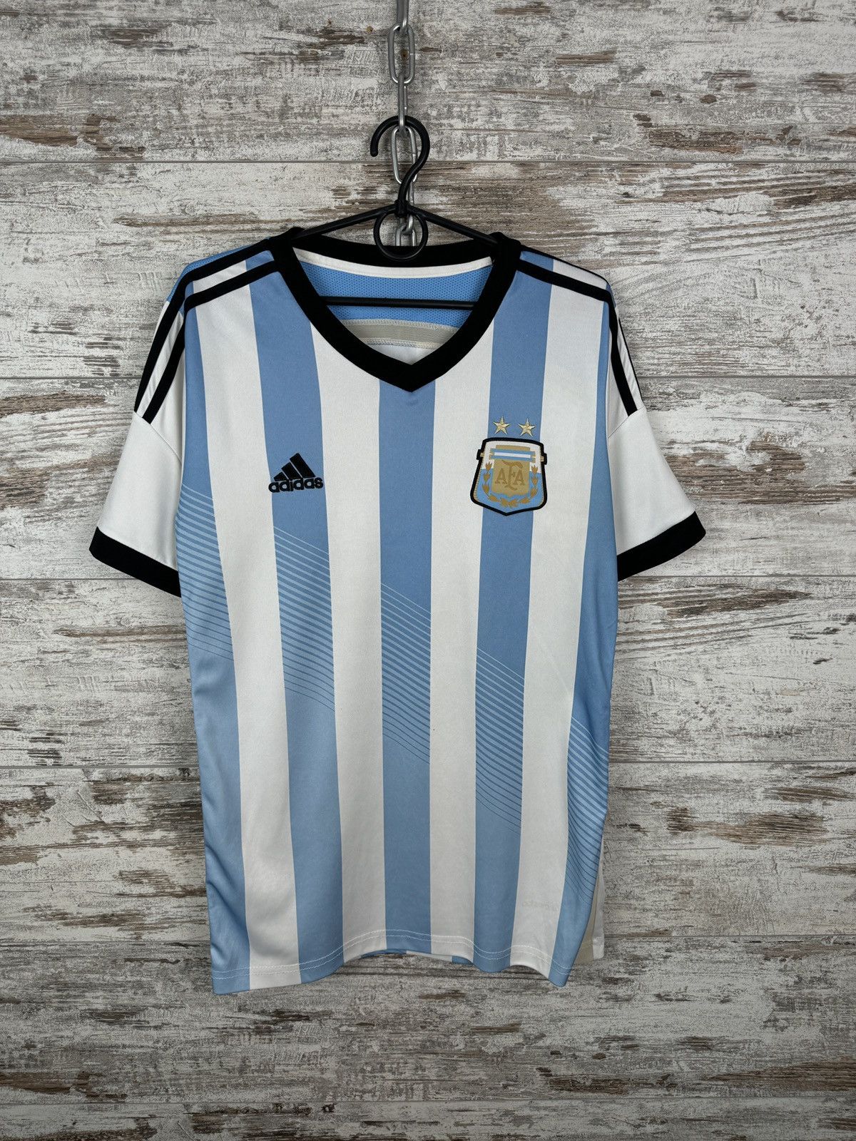 Adidas Mens vintage adidas Argentina national team T-shirt jersey Size US M / EU 48-50 / 2 - 2 Thumbnail