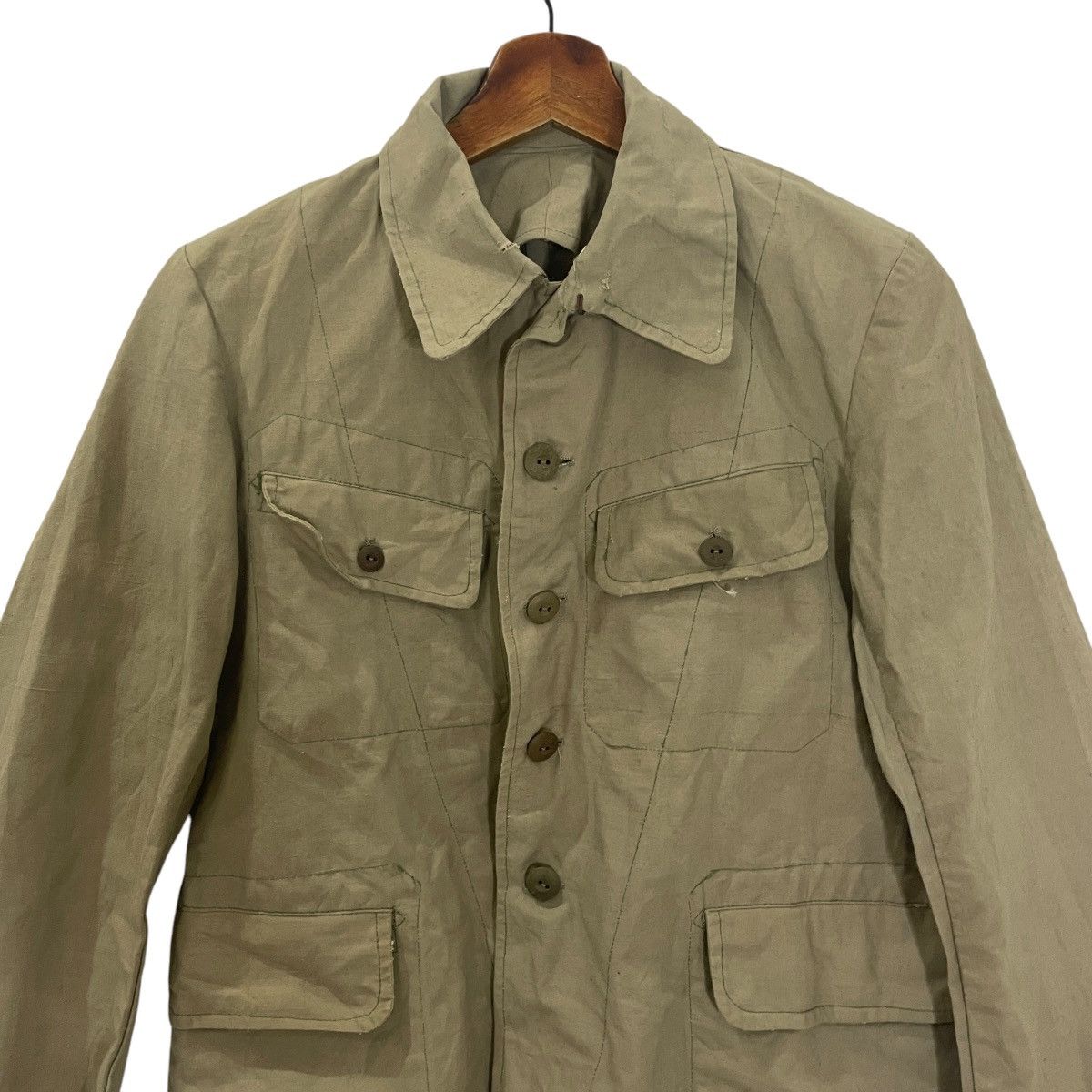 Vintage Vintage 80s Military Jacket Size M / US 6-8 / IT 42-44 - 2 Thumbnail