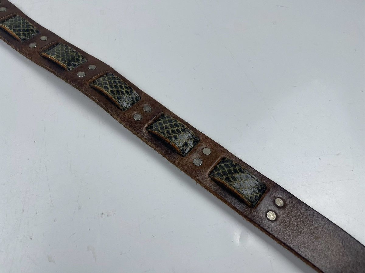 Other big buckle leather belt tc19 Size 36 - 4 Thumbnail