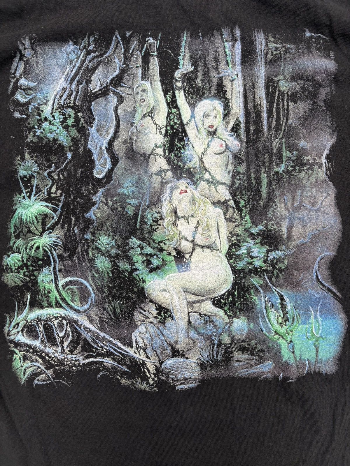 Band Tees Vintage 90s Dimmu Borgir T Shirt Size US L / EU 52-54 / 3 - 4 Thumbnail