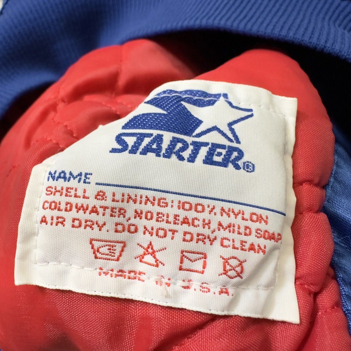 NFL × Starter × Vintage Vintage New York Giants jacket Size US XL / EU 56 / 4 - 5 Thumbnail