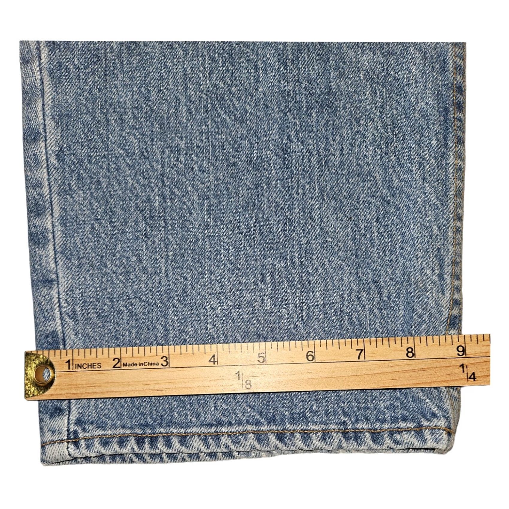 Gap VINTAGE Gap Jeans 38x34 Men's Blue Denim 90s Grunge Distressed Relaxed Straight 5-Pocket Regular Cotton Jeans Mens Size US 38 / EU 54 - 5 Thumbnail