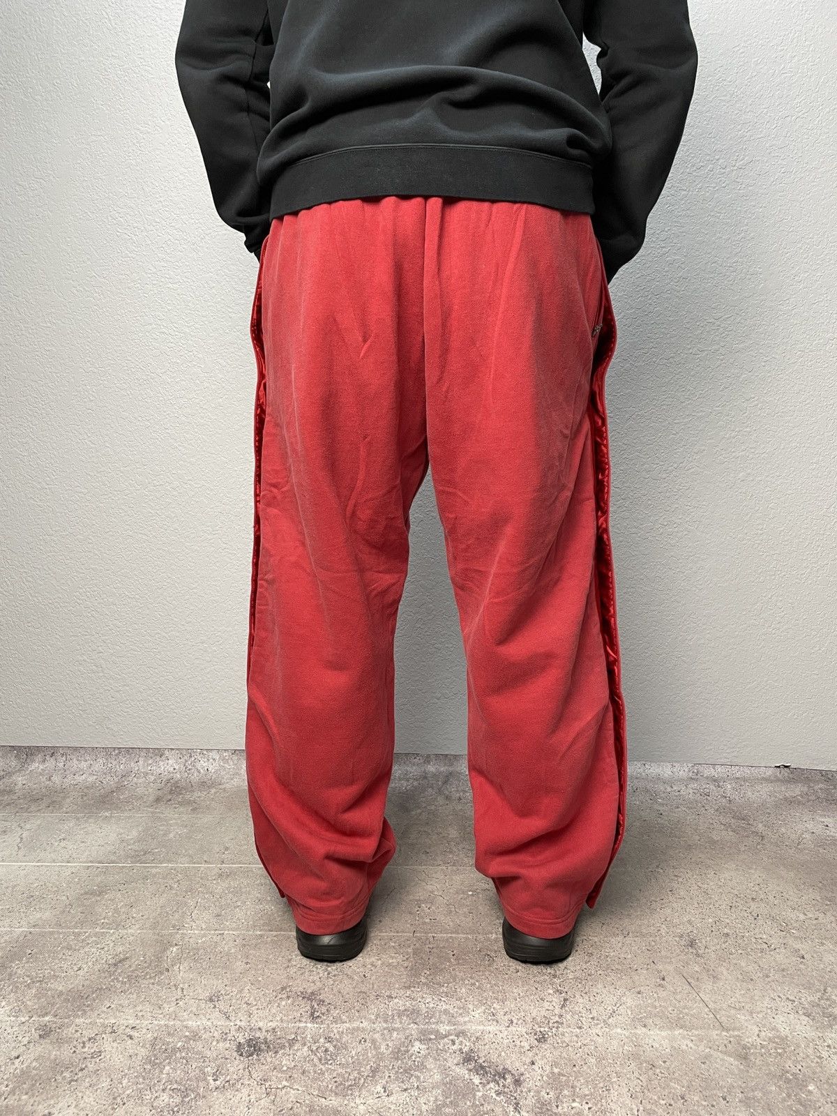 Nike × Vintage Vintage Y2K Nike Drill Sweet Red Track Pants Swoosh Logo Size US 34 / EU 50 - 17 Thumbnail