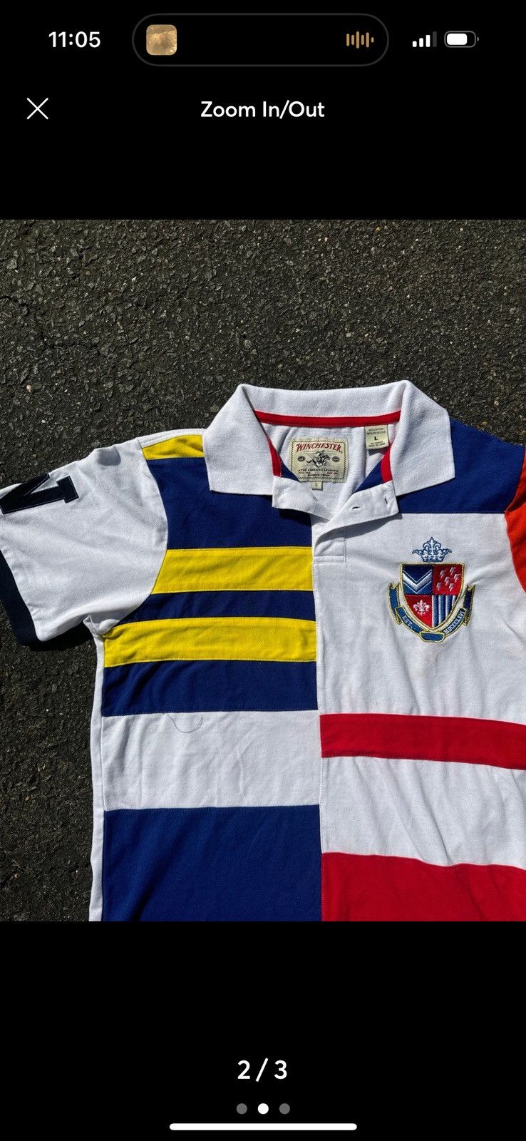 Polo Ralph Lauren × Vintage Winchester polo flag shirt Size US L / EU 52-54 / 3 - 3 Thumbnail