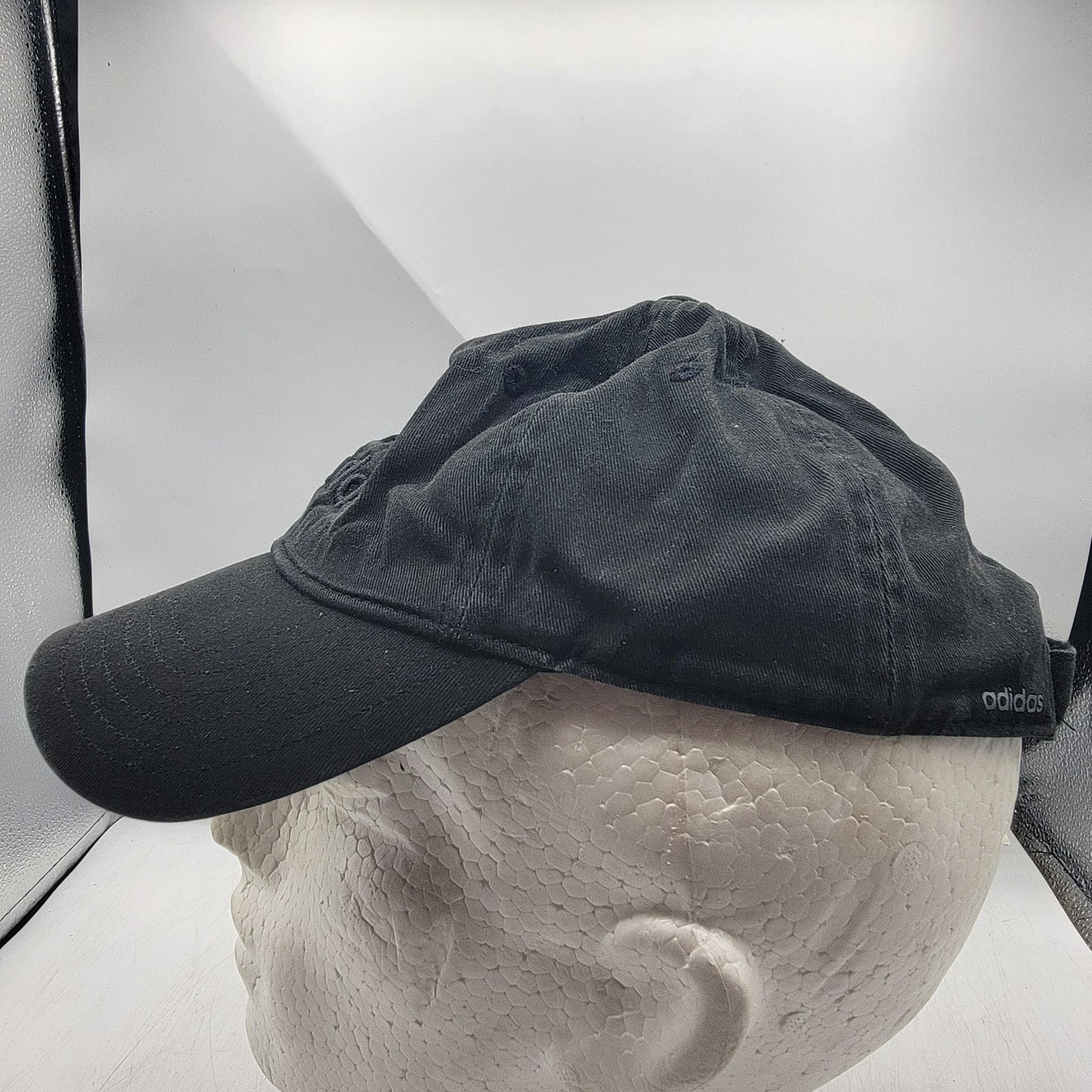 Adidas Adidas Adults Black Baseball Hat Cap Adjustable Casual Athle Size ONE SIZE - 2 Thumbnail