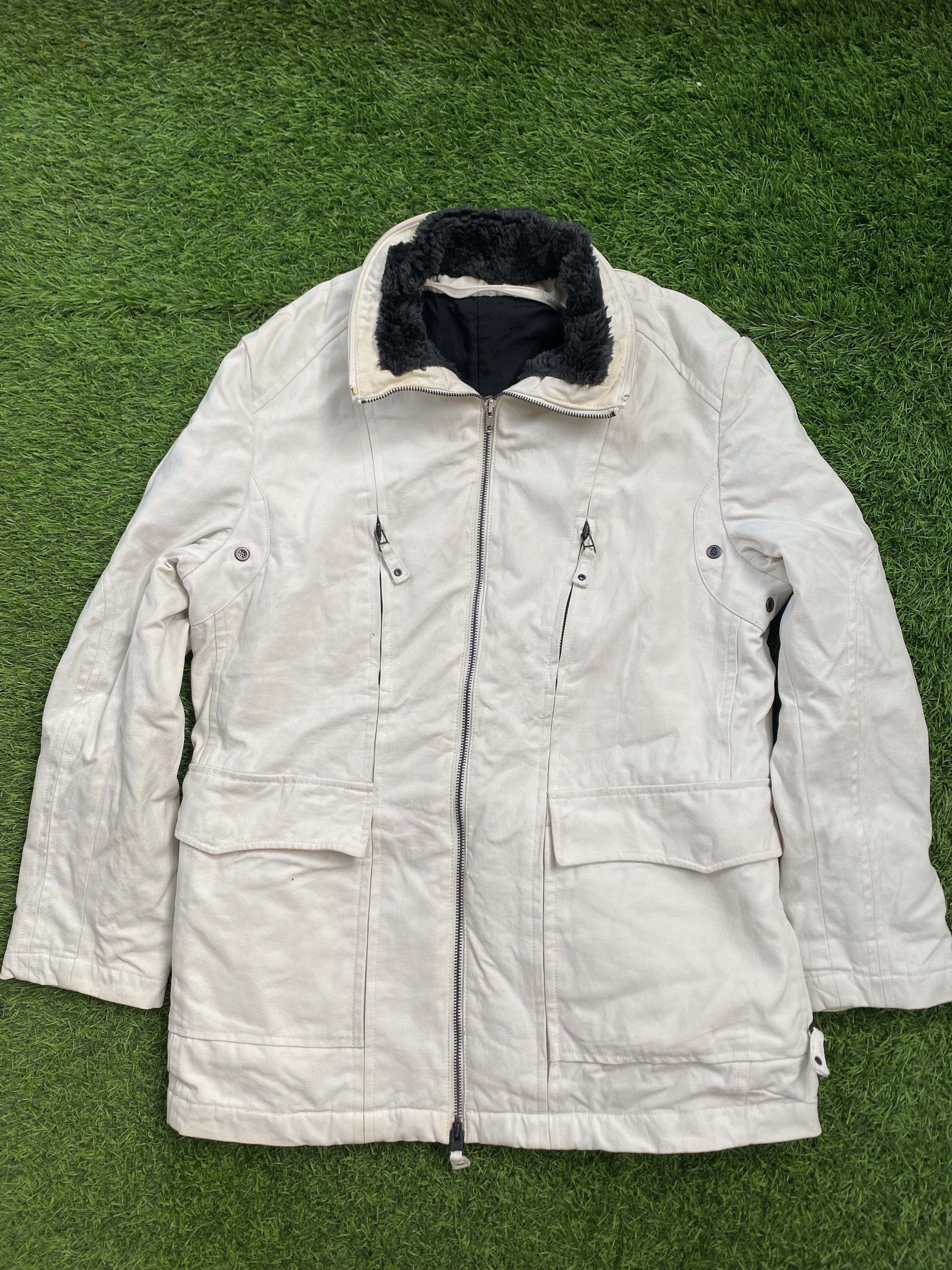 Jean Paul Gaultier Vintage Jean Paul Gaultier Fur Canvas Jacket Size US M / EU 48-50 / 2 - 1 Thumbnail