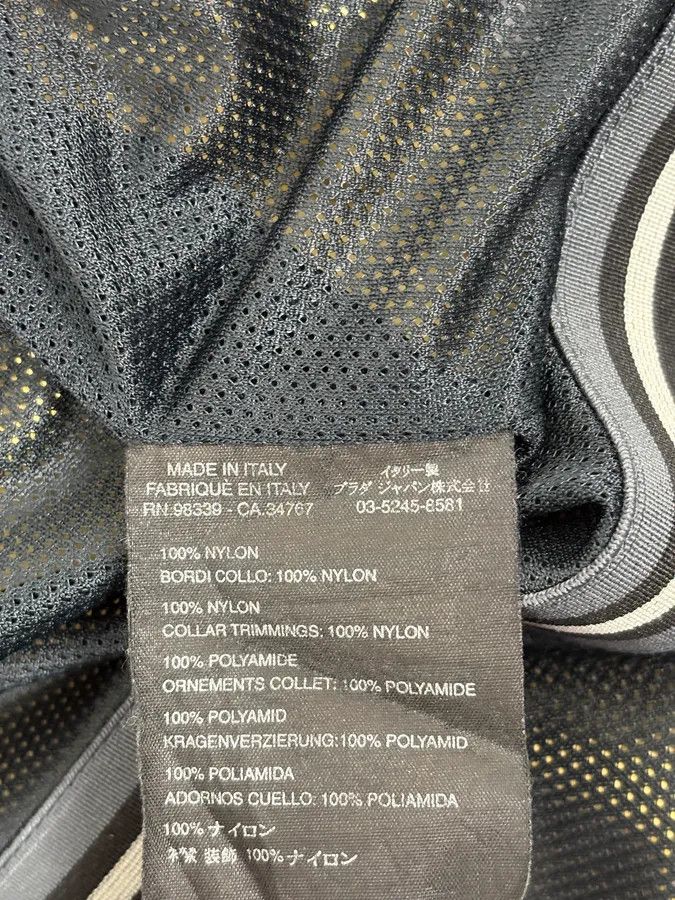 Prada 2000s Prada Navy Linea Rossa Windbreaker Jacket Size US M / EU 48-50 / 2 - 13 Thumbnail
