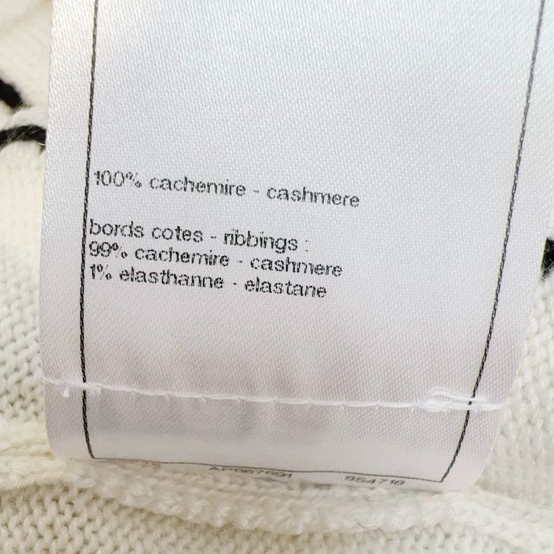 Chanel Chanel 23P black and white color block vertical stripe let Size M / US 6-8 / IT 42-44 - 7 Thumbnail