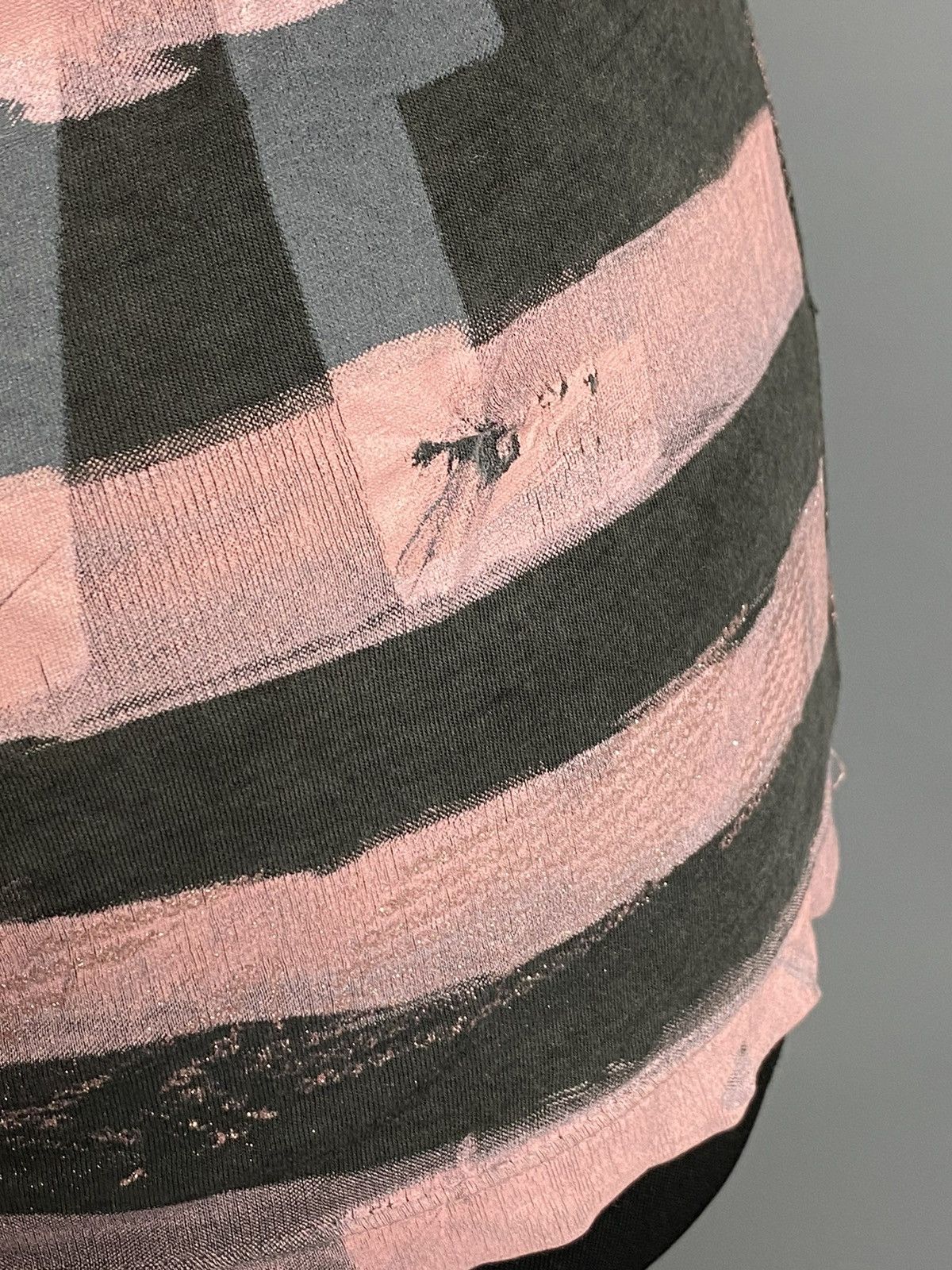 Diesel Diesel Women’s Graphic Stripe T-Shirt Size S Wash Pink Logo Size S / US 4 / IT 40 - 16 Thumbnail