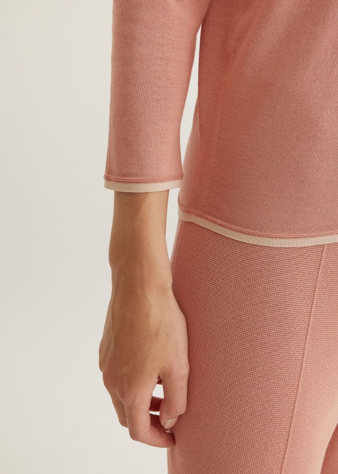 Loro Piana o1srvl11e1224 Neo Ventotene Sweater in Pink Size S / US 4 / IT 40 - 5 Thumbnail