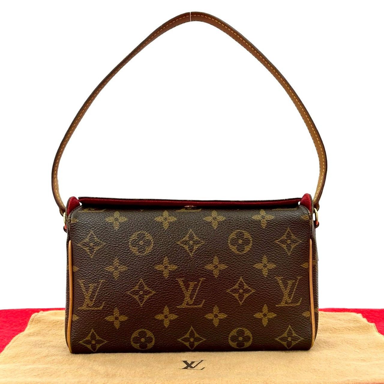 Louis Vuitton Louis Vuitton Louis Vuitton Recital Monogram Shoulder Bag Textile Shoulder Bag DUTY FREE for USA Size ONE SIZE - 1 Thumbnail